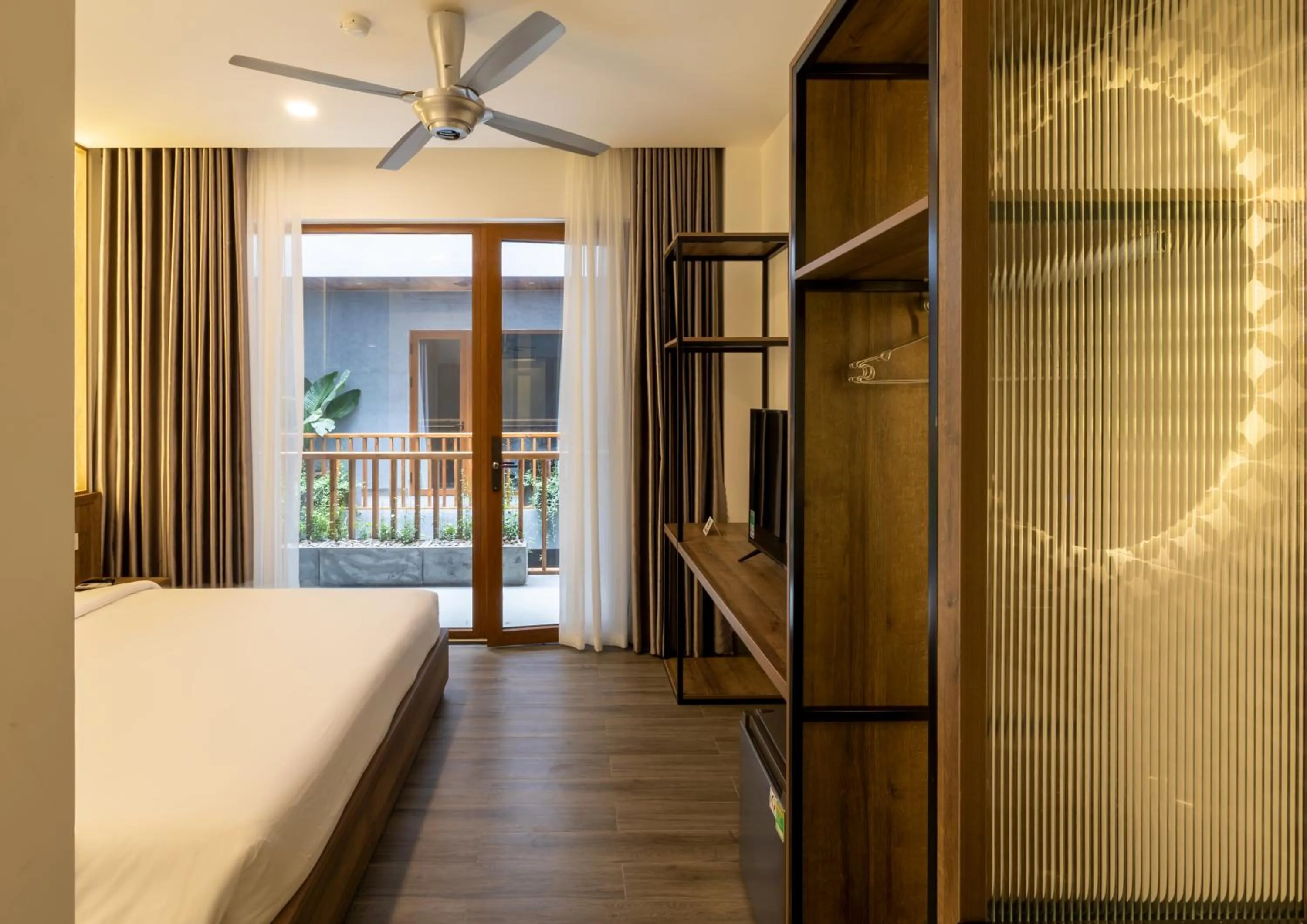 Bed in Moon Sun Boutique Villa Hotel