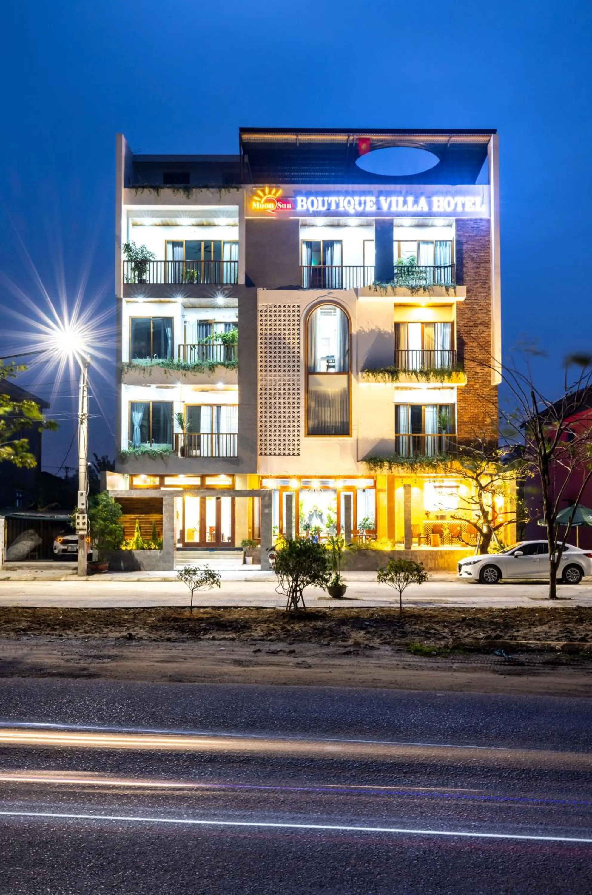 Property building in Moon Sun Boutique Villa Hotel