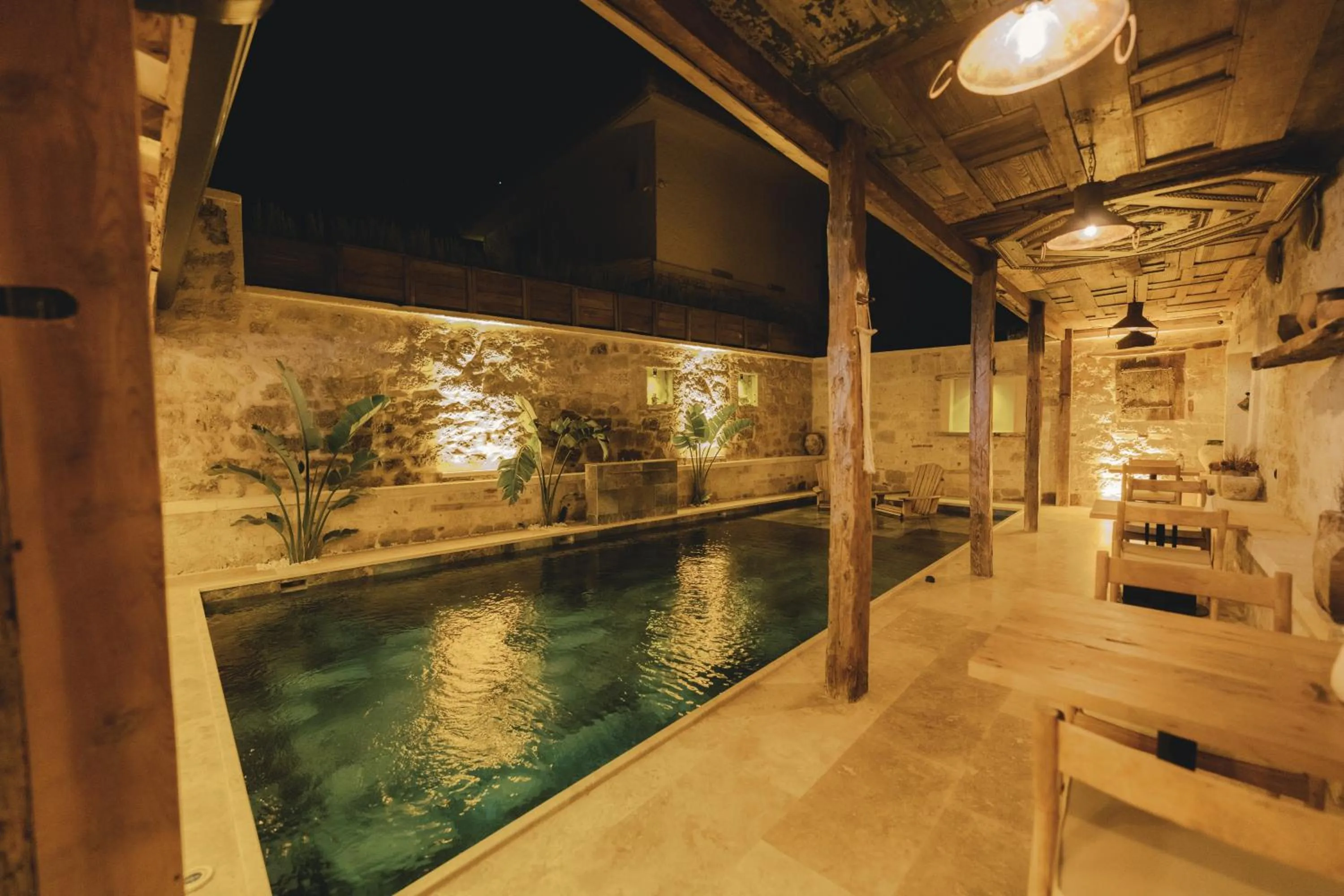 Pool view in Suare Alaçatı