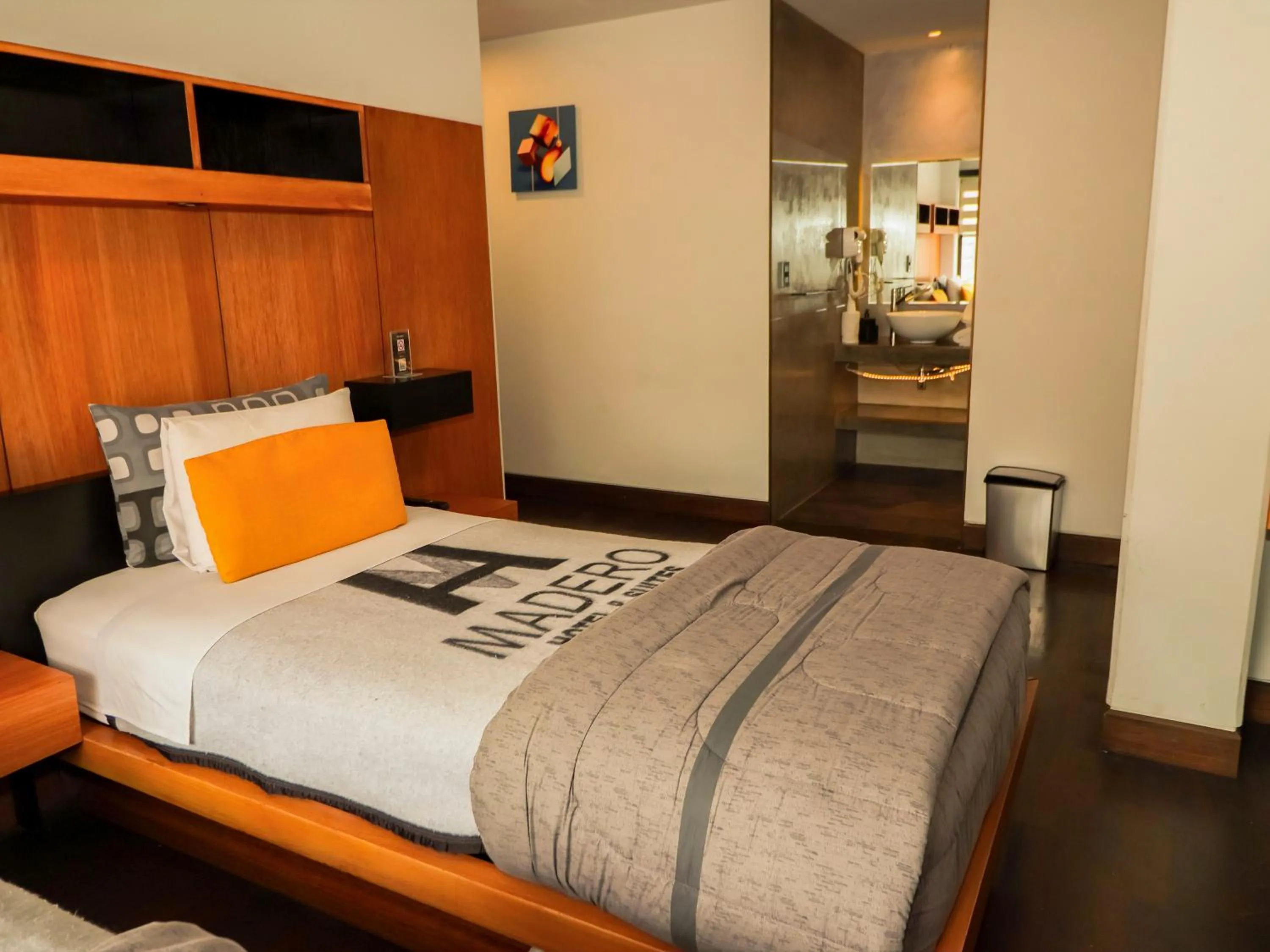 Bed in Madero Hotel & Suites