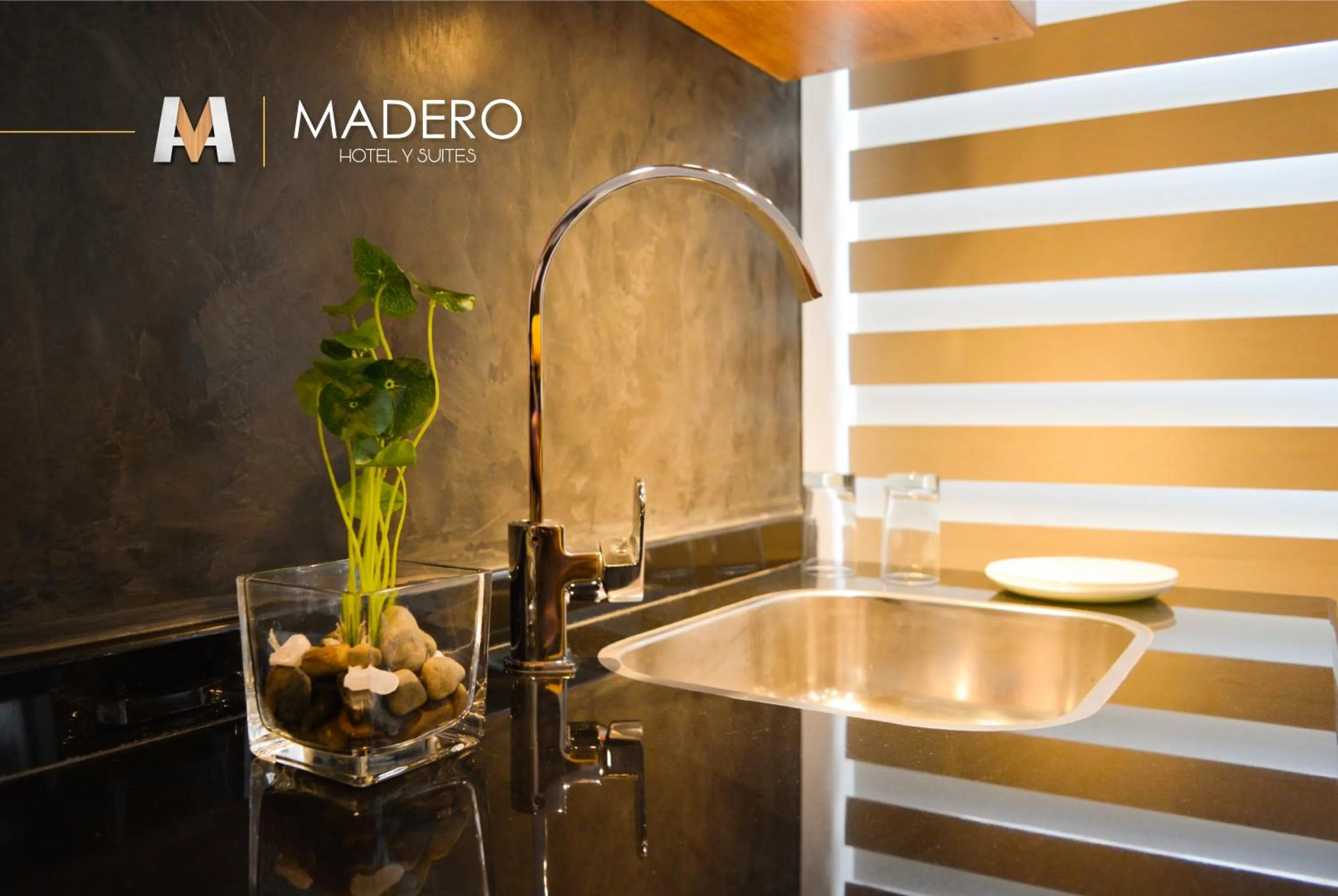 kitchen in Madero Hotel & Suites