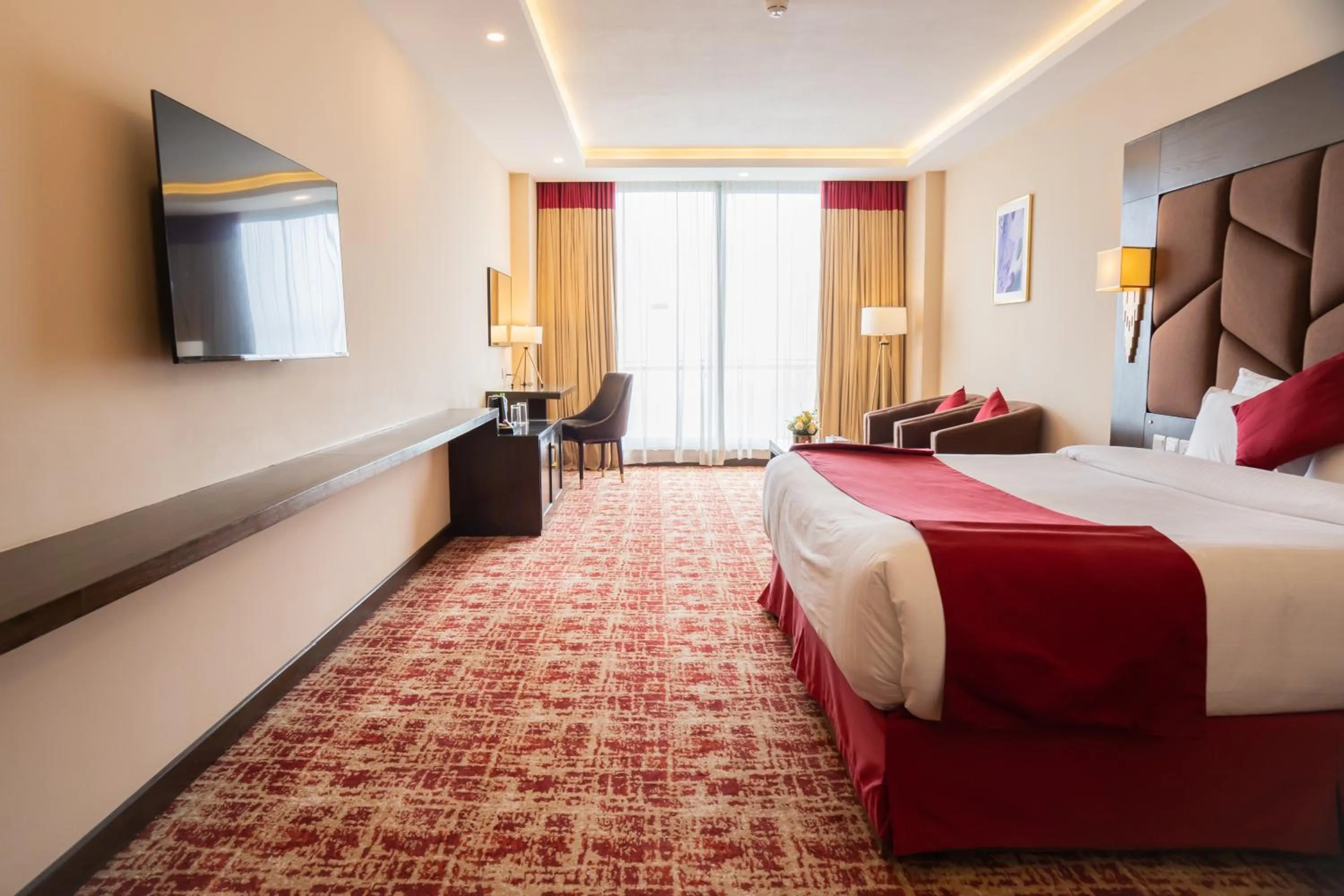 TV and multimedia, Bed in Ramada by Wyndham Murree Lower Topa Resort