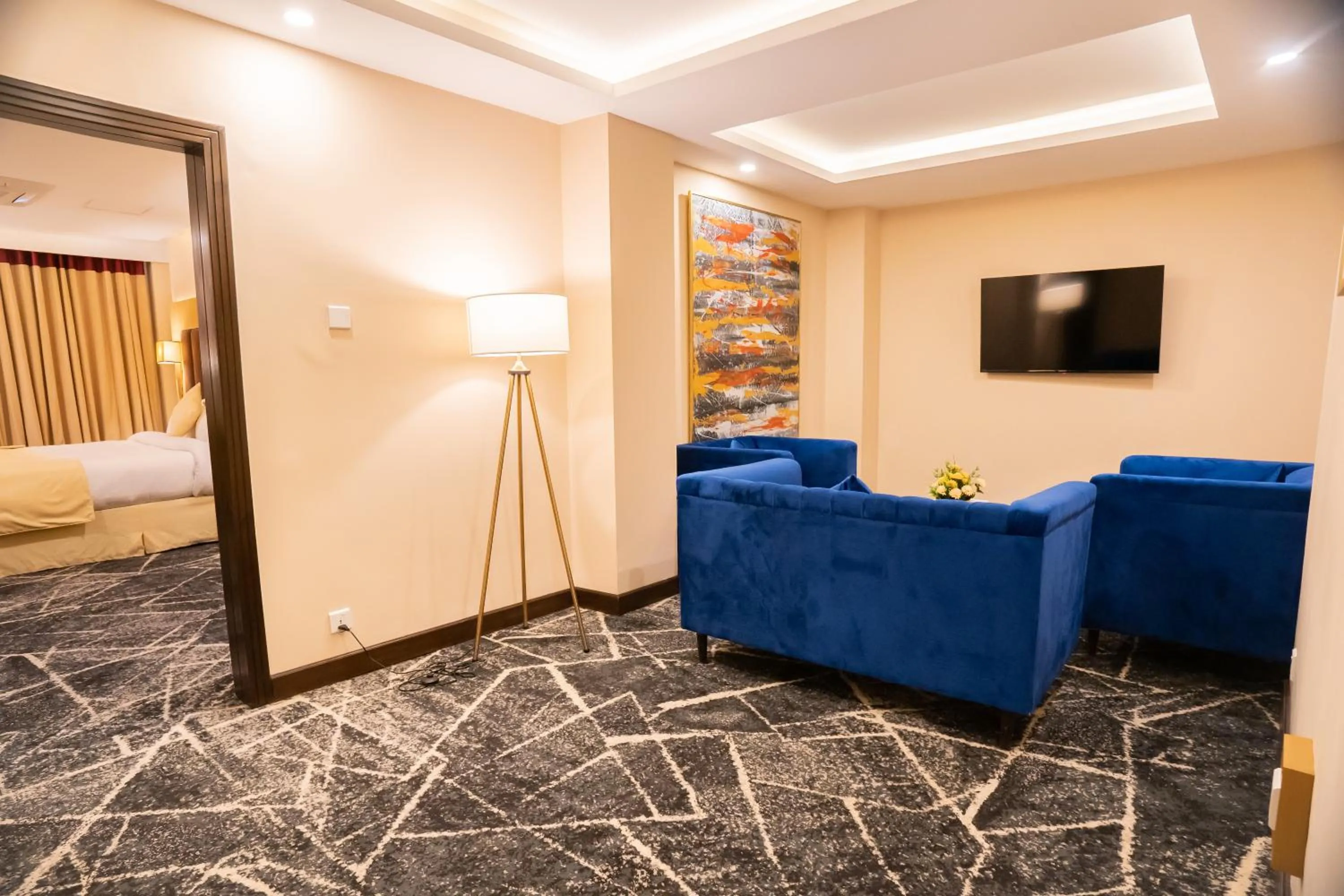 TV and multimedia, Bed in Ramada by Wyndham Murree Lower Topa Resort