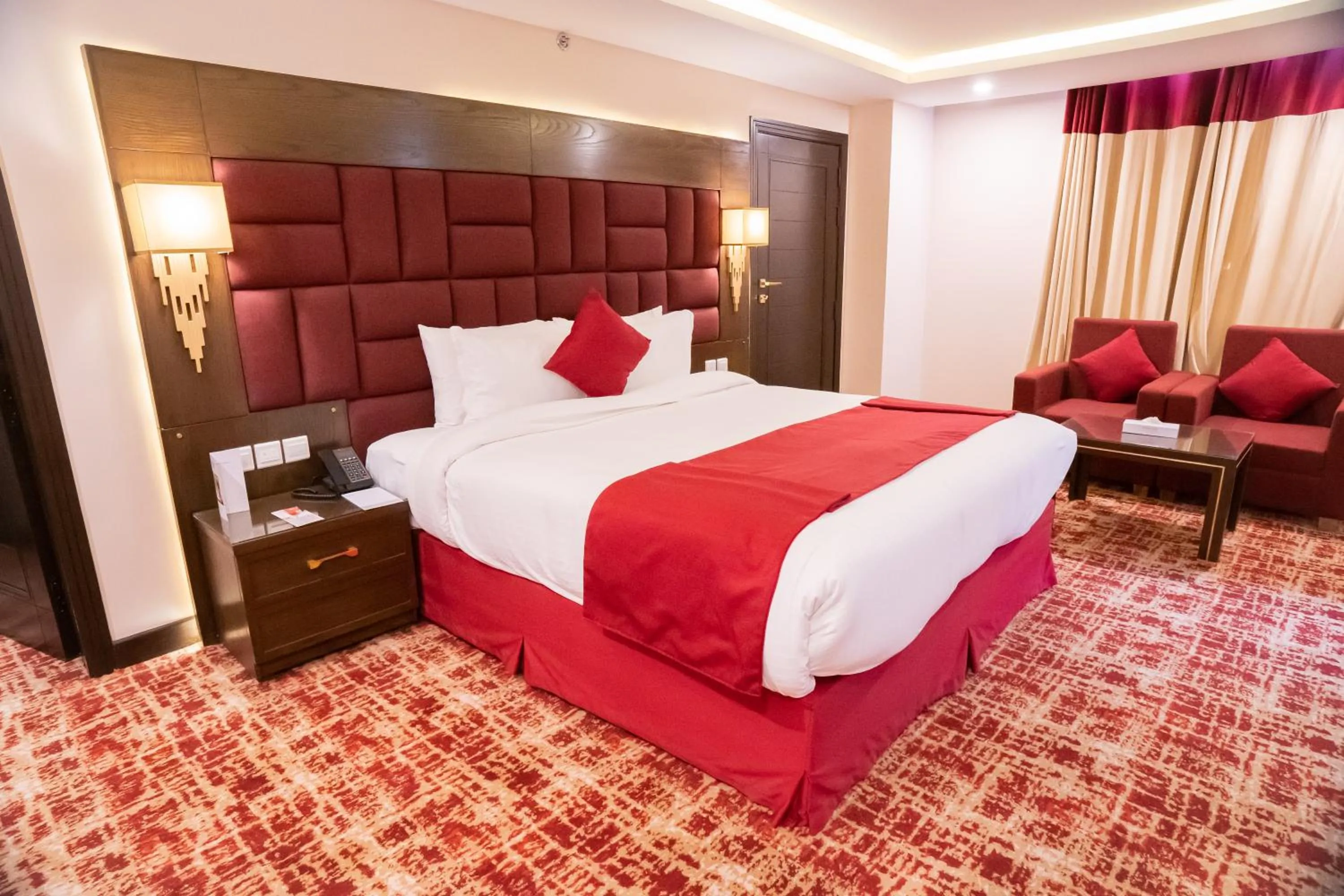 Living room, Bed in Ramada by Wyndham Murree Lower Topa Resort