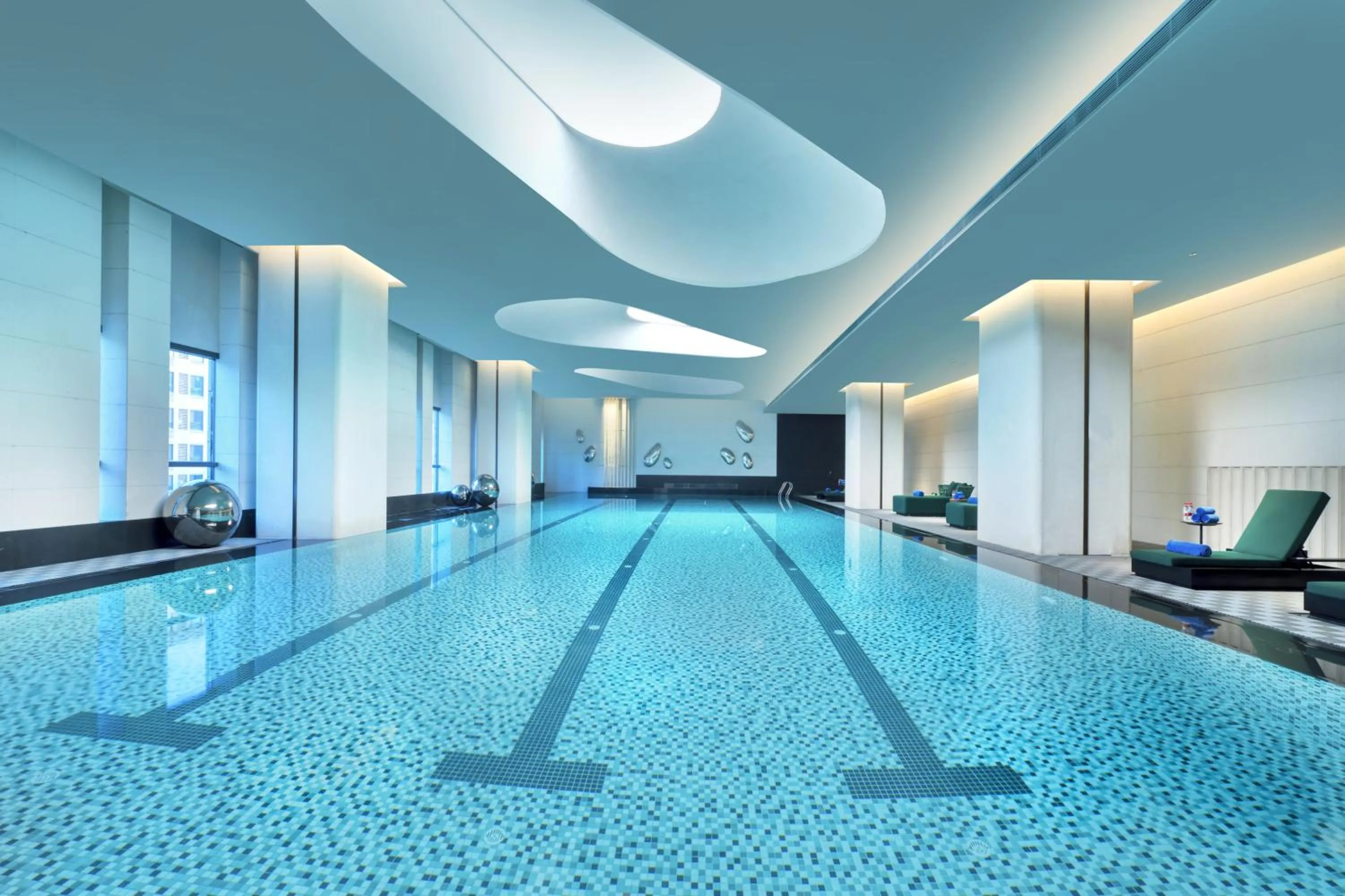 Pool view in Wyndham Xiong'an