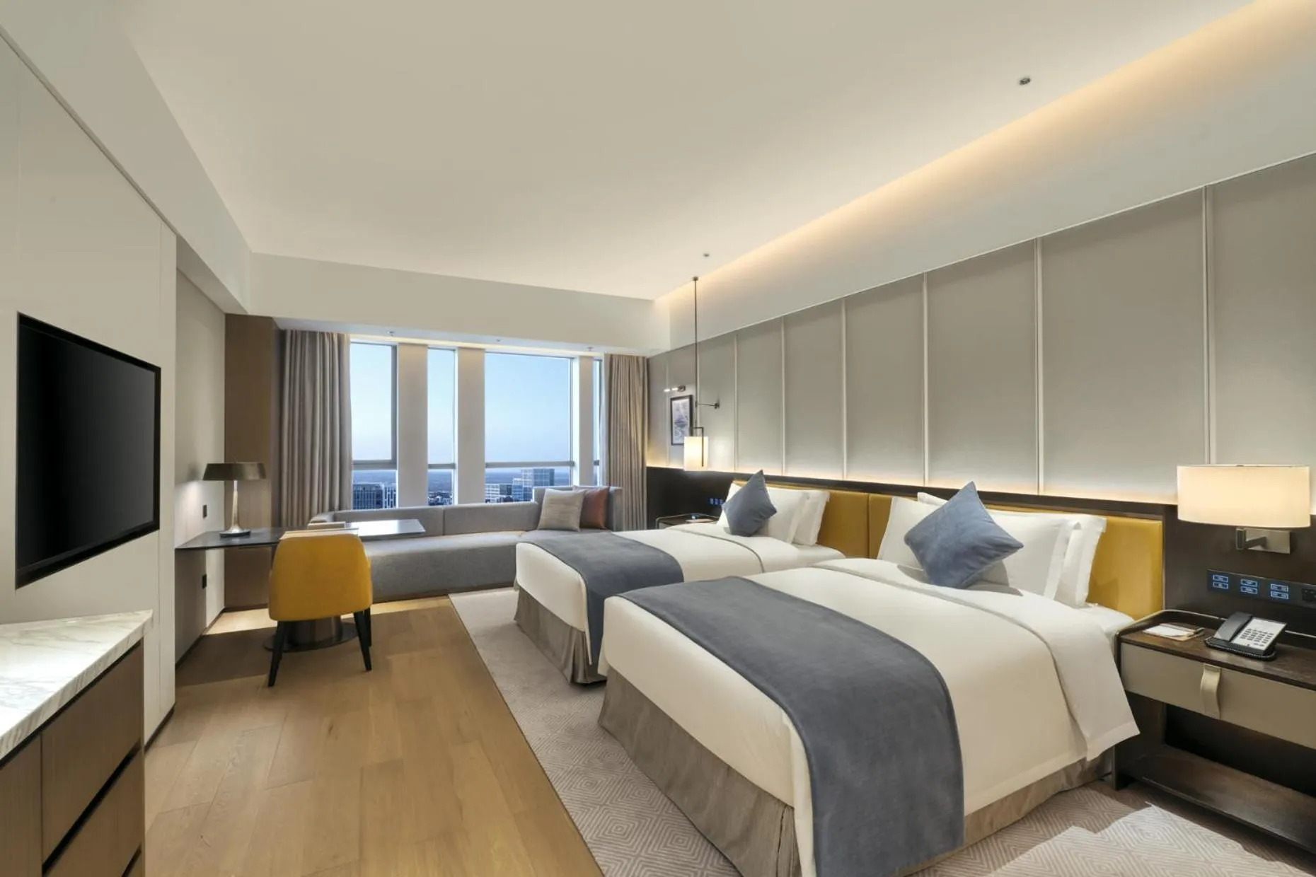 Bed in Wyndham Xiong'an