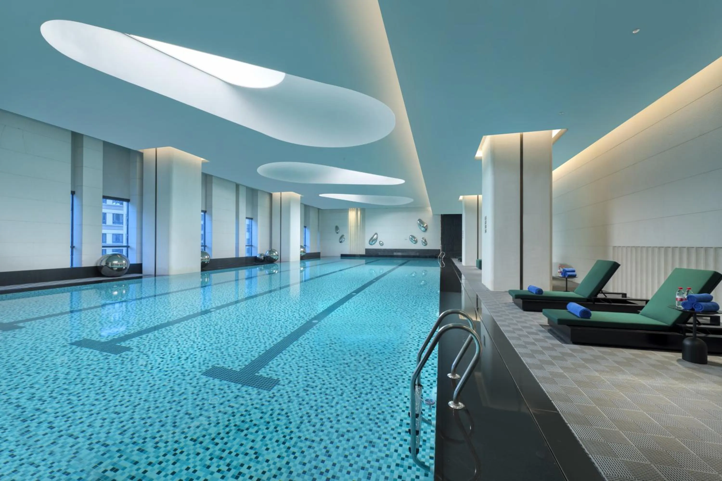 Pool view in Wyndham Xiong'an