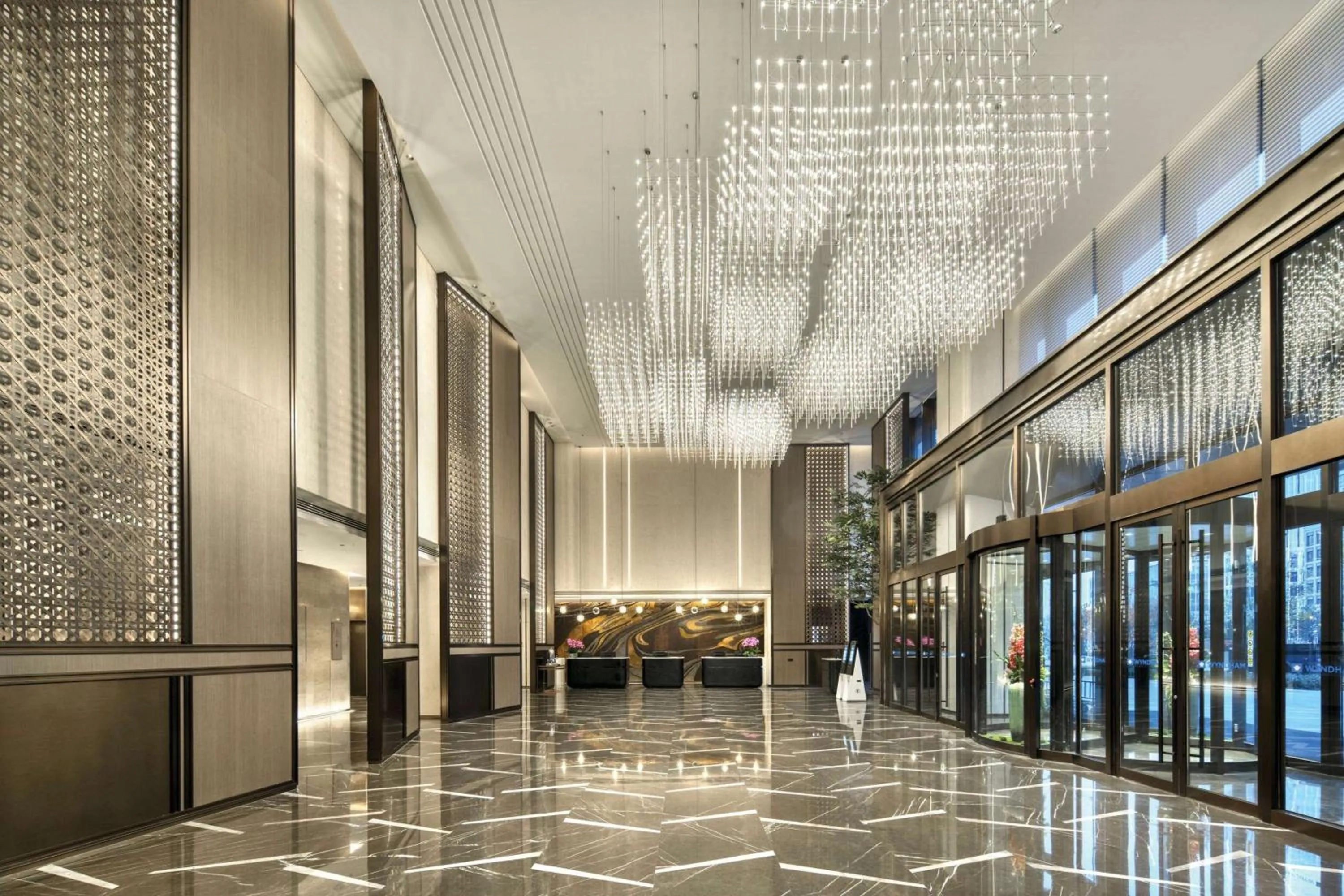 Lobby or reception in Wyndham Xiong'an