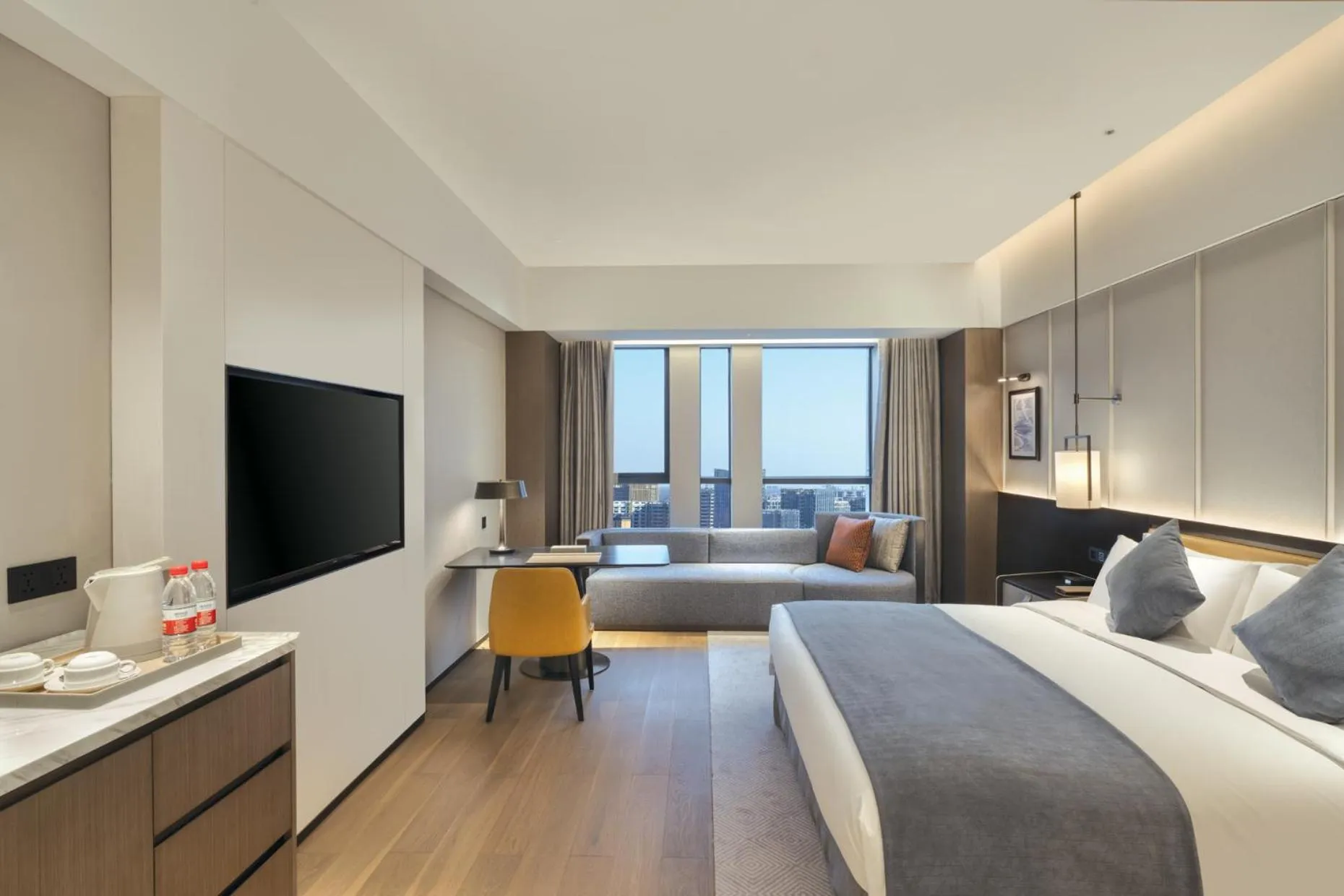 Bed in Wyndham Xiong'an