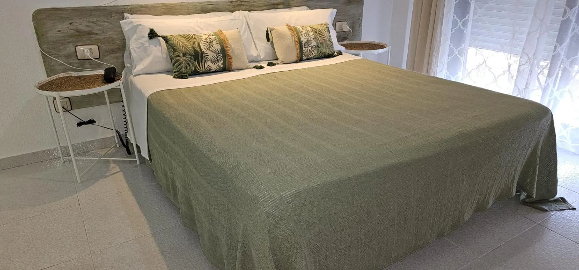 Bed in LOS NAREJOS Hotel