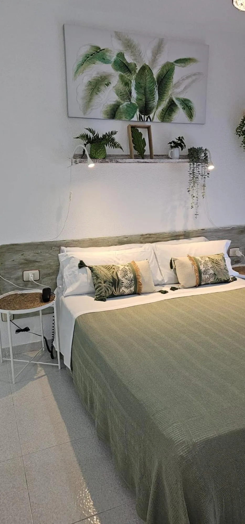 Bed in LOS NAREJOS Hotel