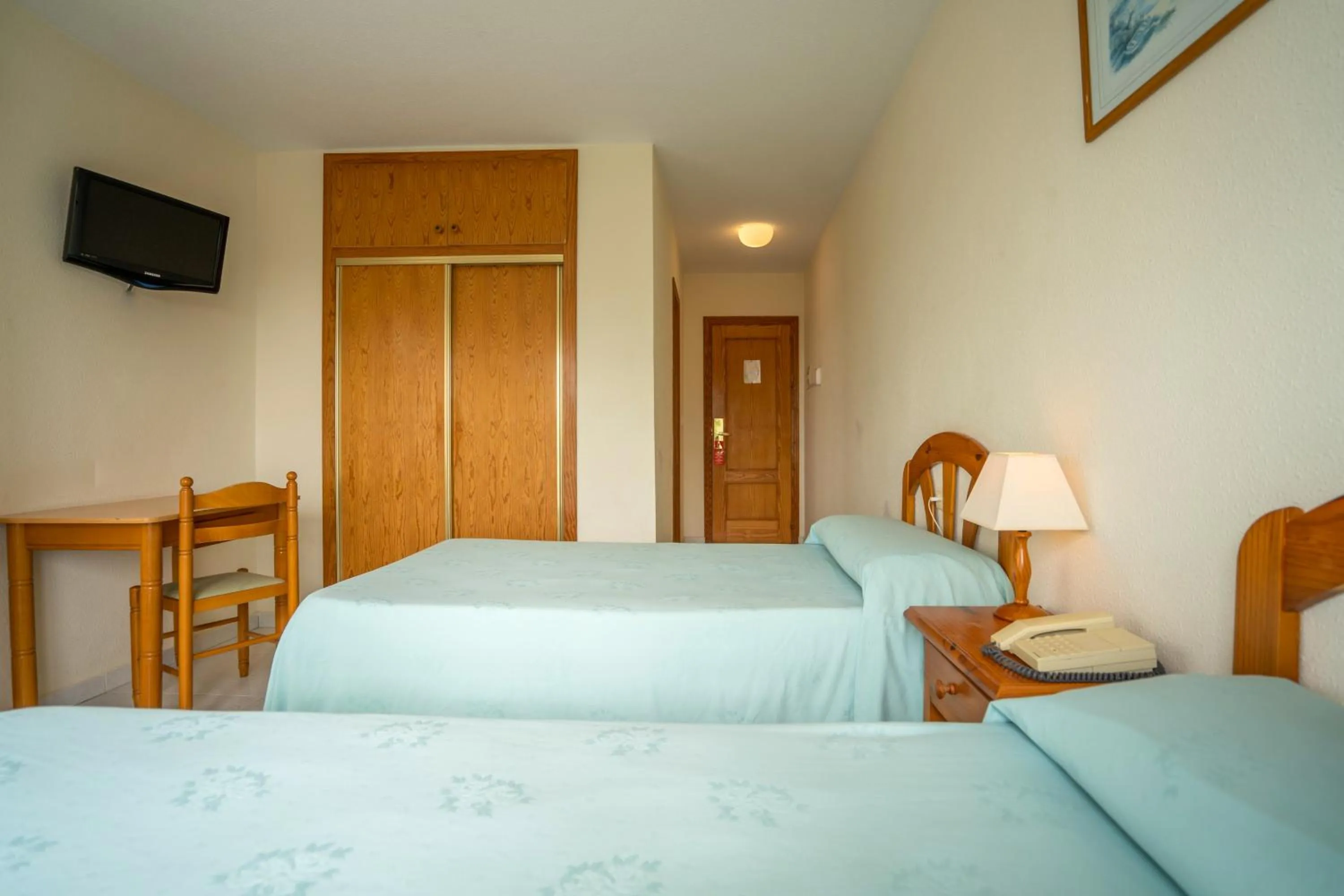 Bed in LOS NAREJOS Hotel