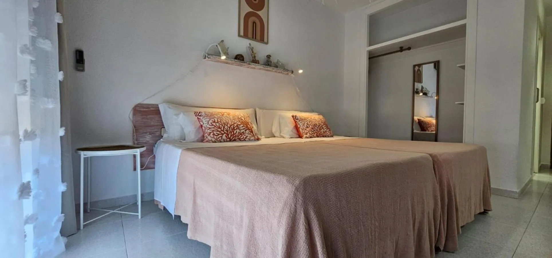 Bed in LOS NAREJOS Hotel