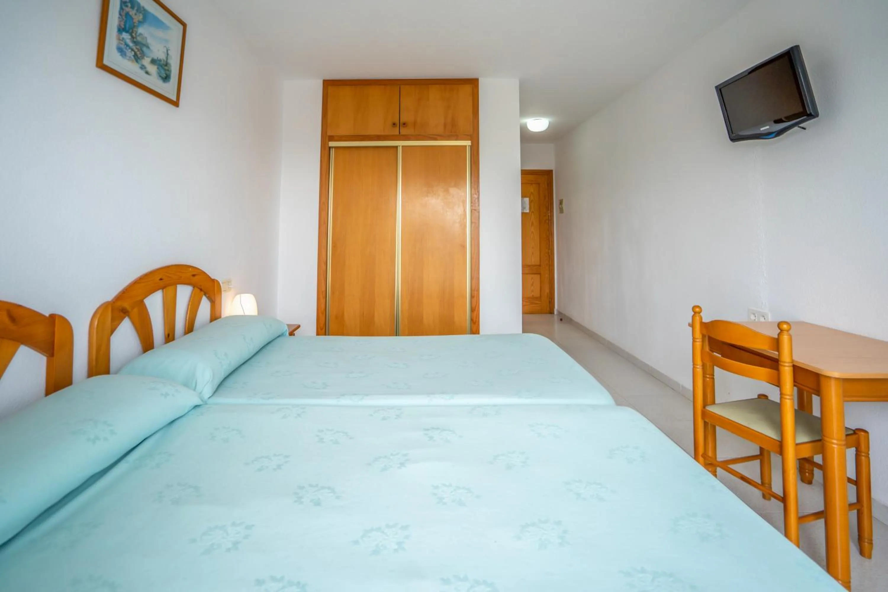 Bed in LOS NAREJOS Hotel