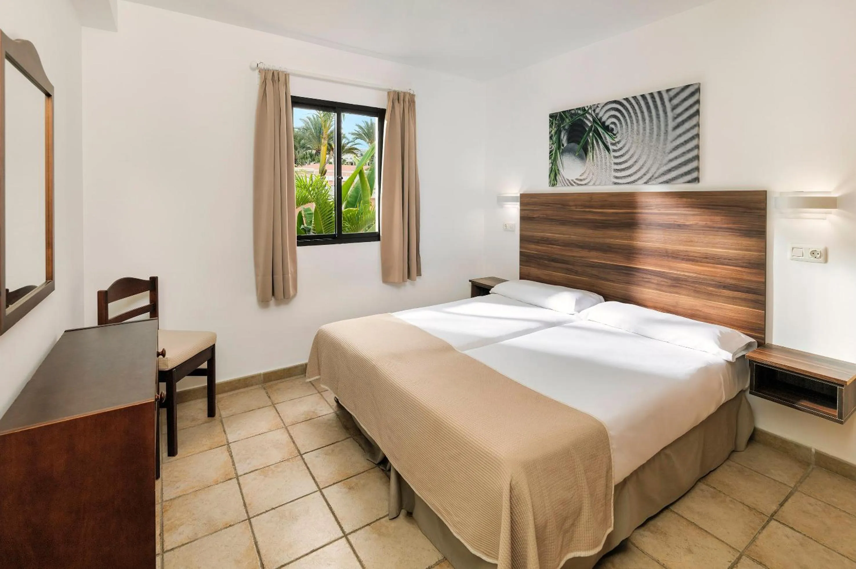 Bed in Sol Sun Beach Apartamentos