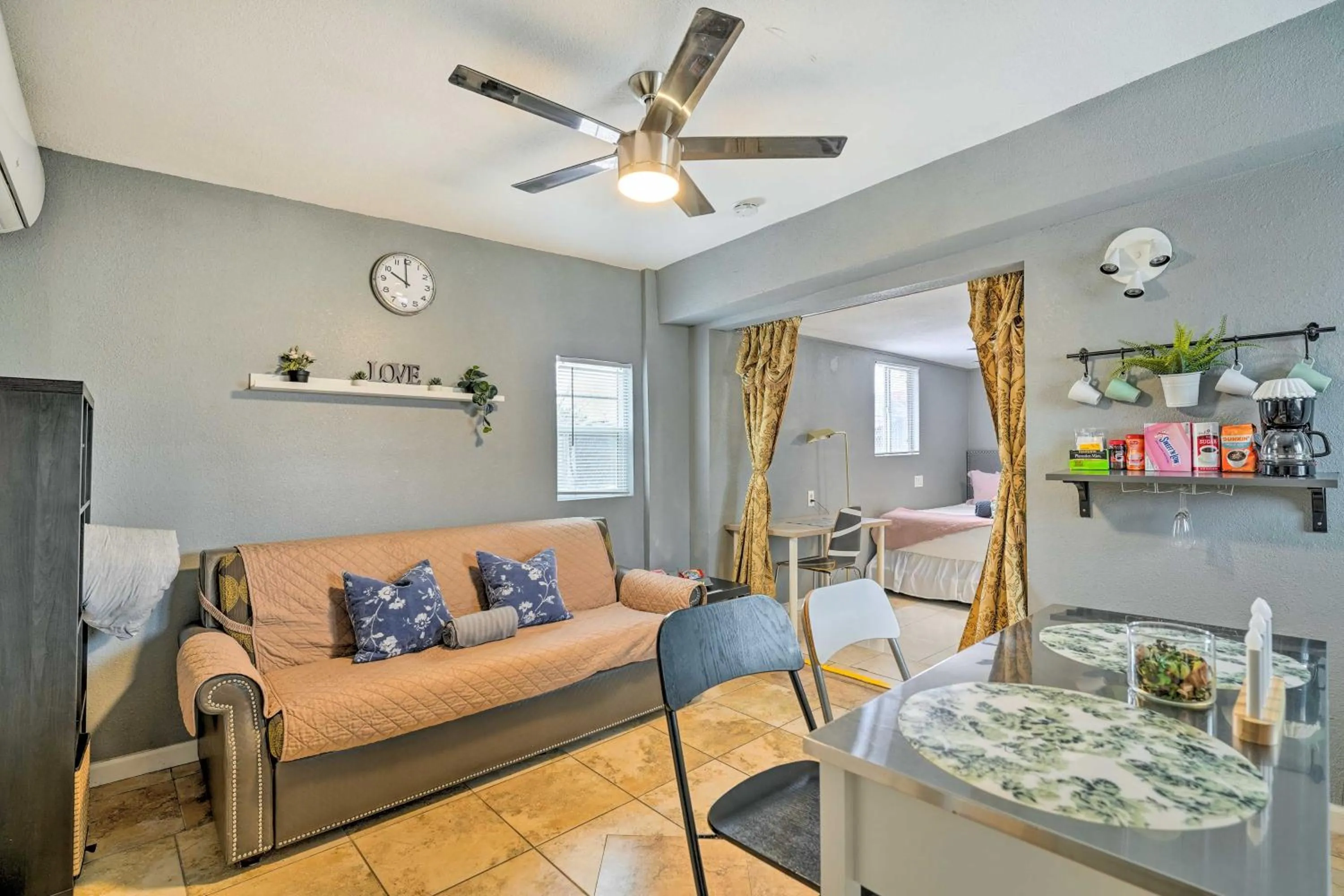 North Las Vegas Studio with Fire Pit 10 Mi to Strip