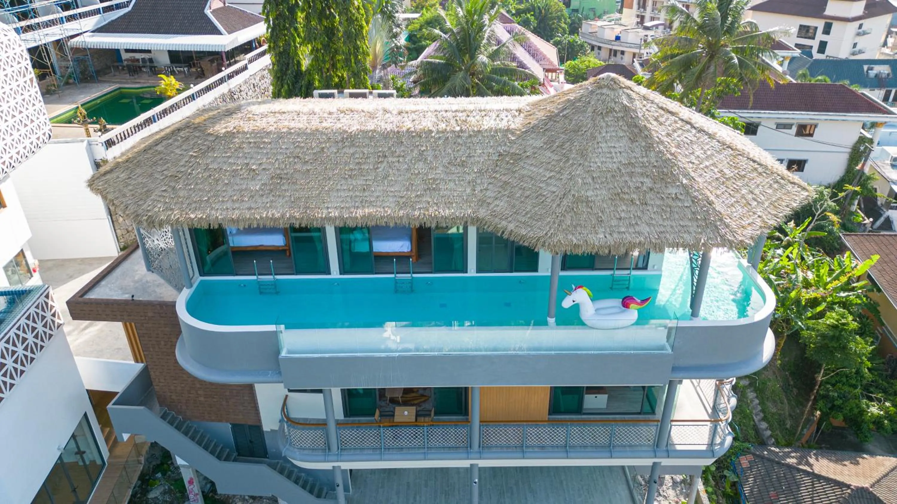 Bird's eye view in Three Monkeys Villas