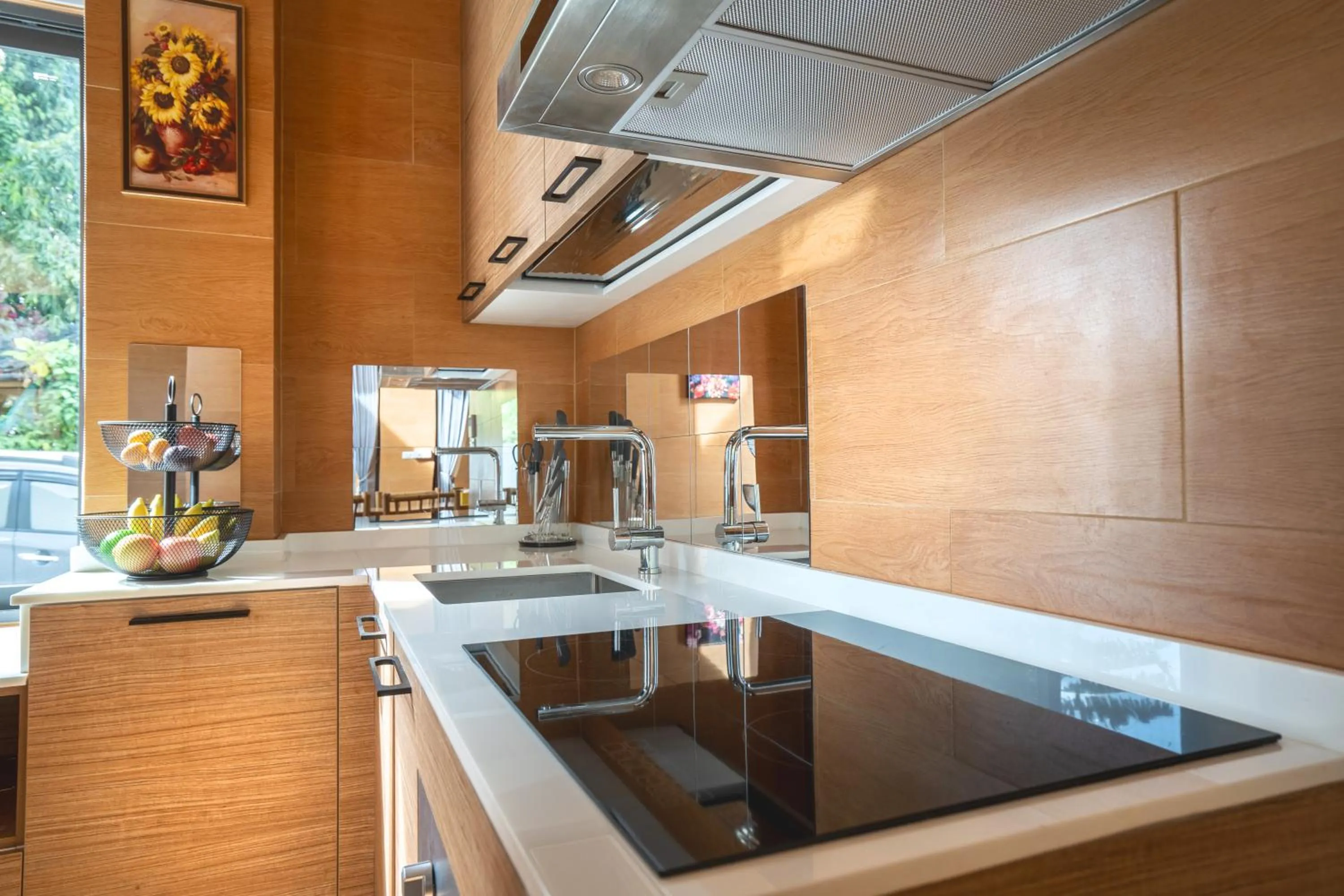 Kitchen or kitchenette in Three Monkeys Villas