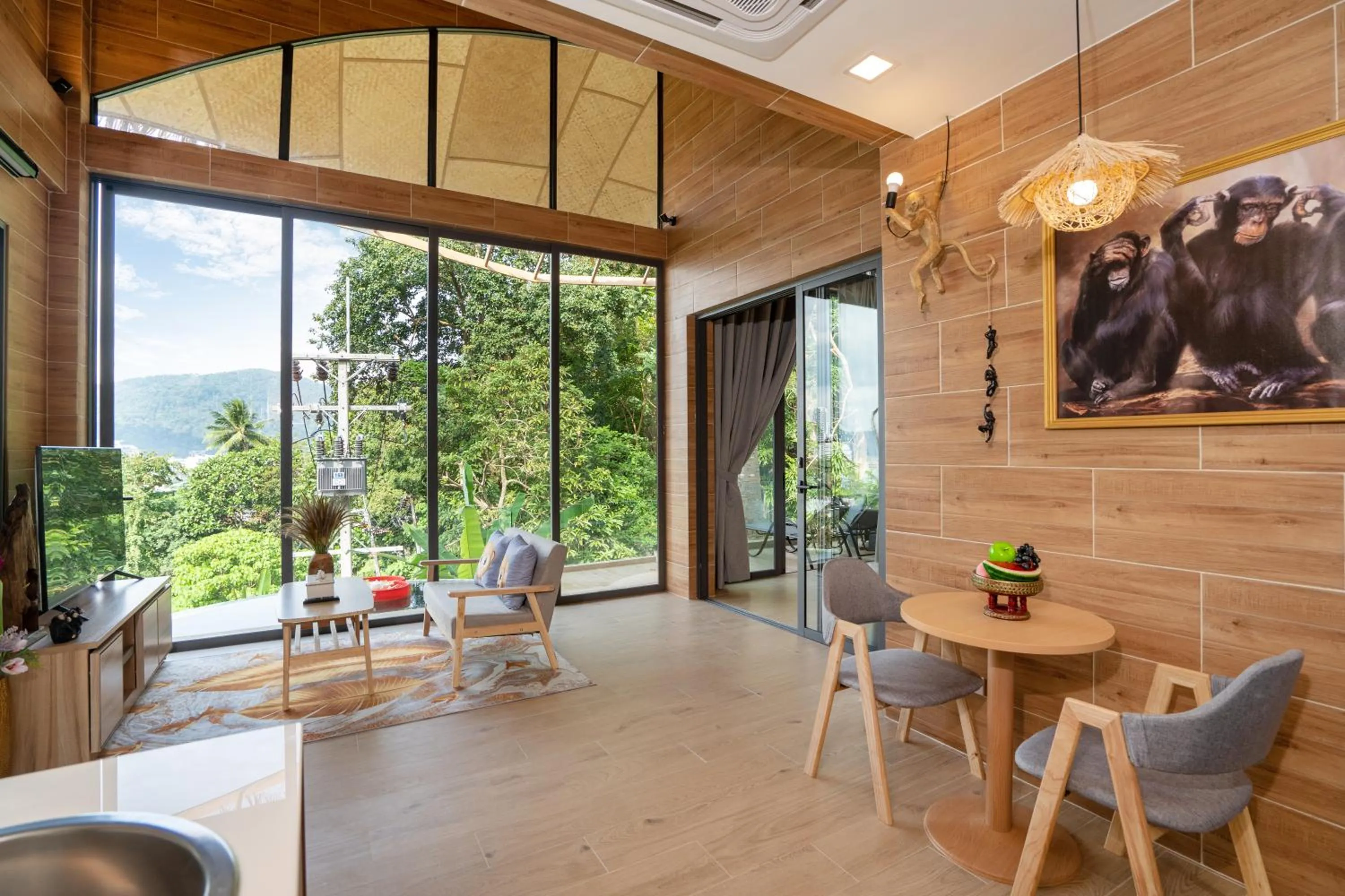 Living room in Three Monkeys Villas