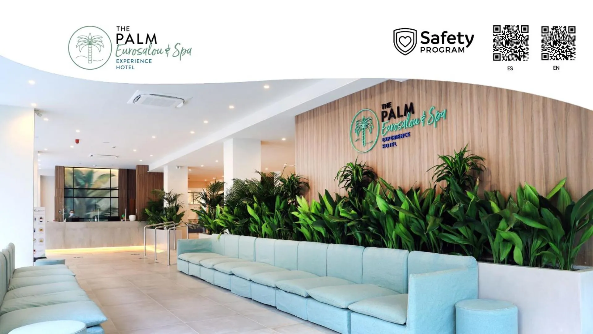 Lobby or reception in Eurosalou & Spa