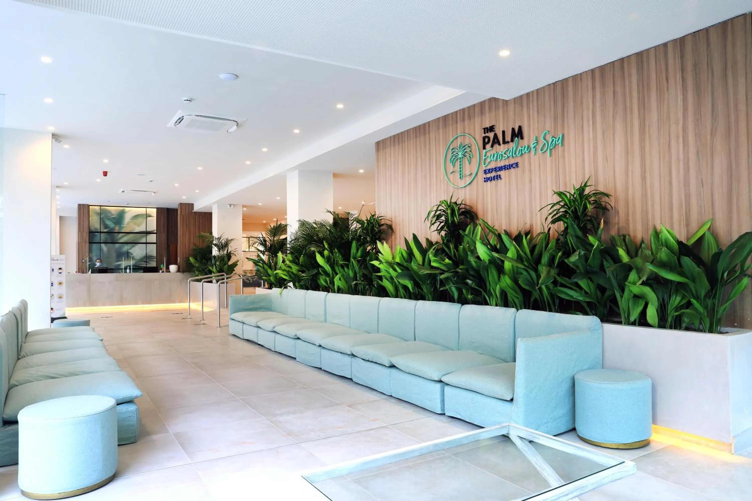Lobby or reception in Eurosalou & Spa