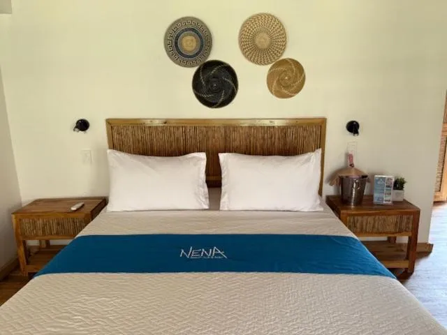 Bed in NENA BEACH CLUB & HOTEL