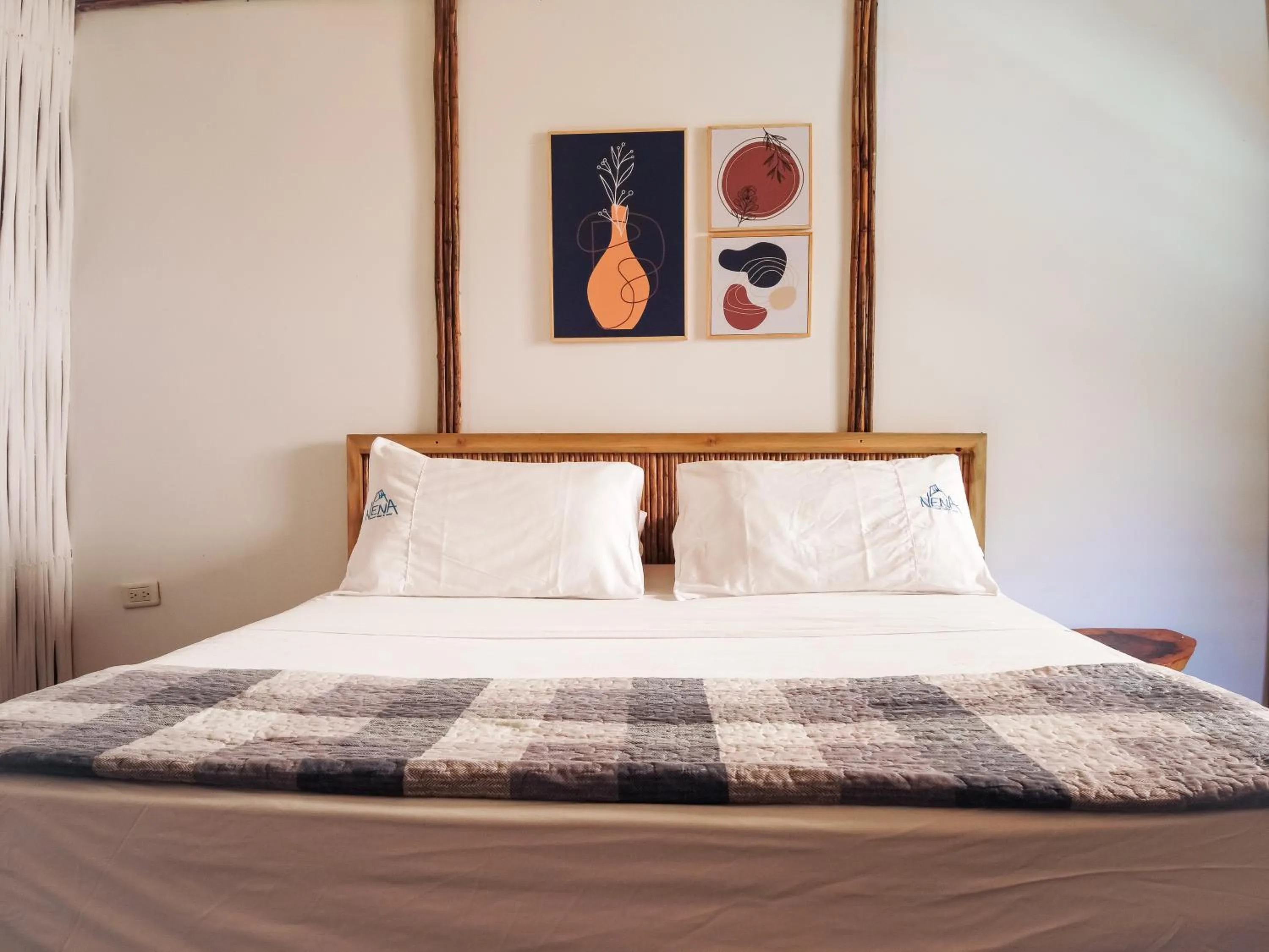 Bed in NENA BEACH CLUB & HOTEL