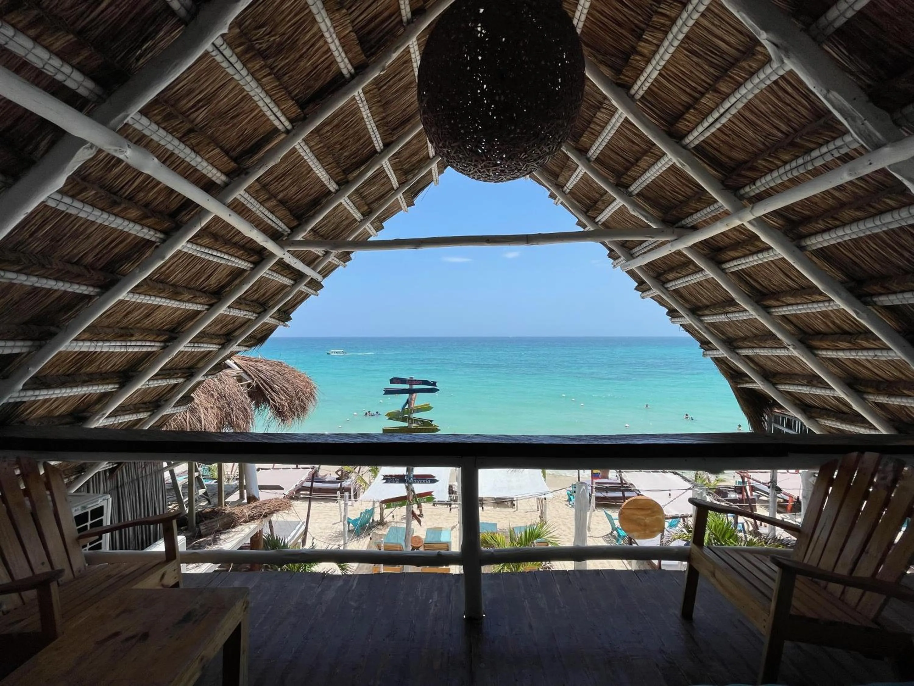 Sea view in NENA BEACH CLUB & HOTEL