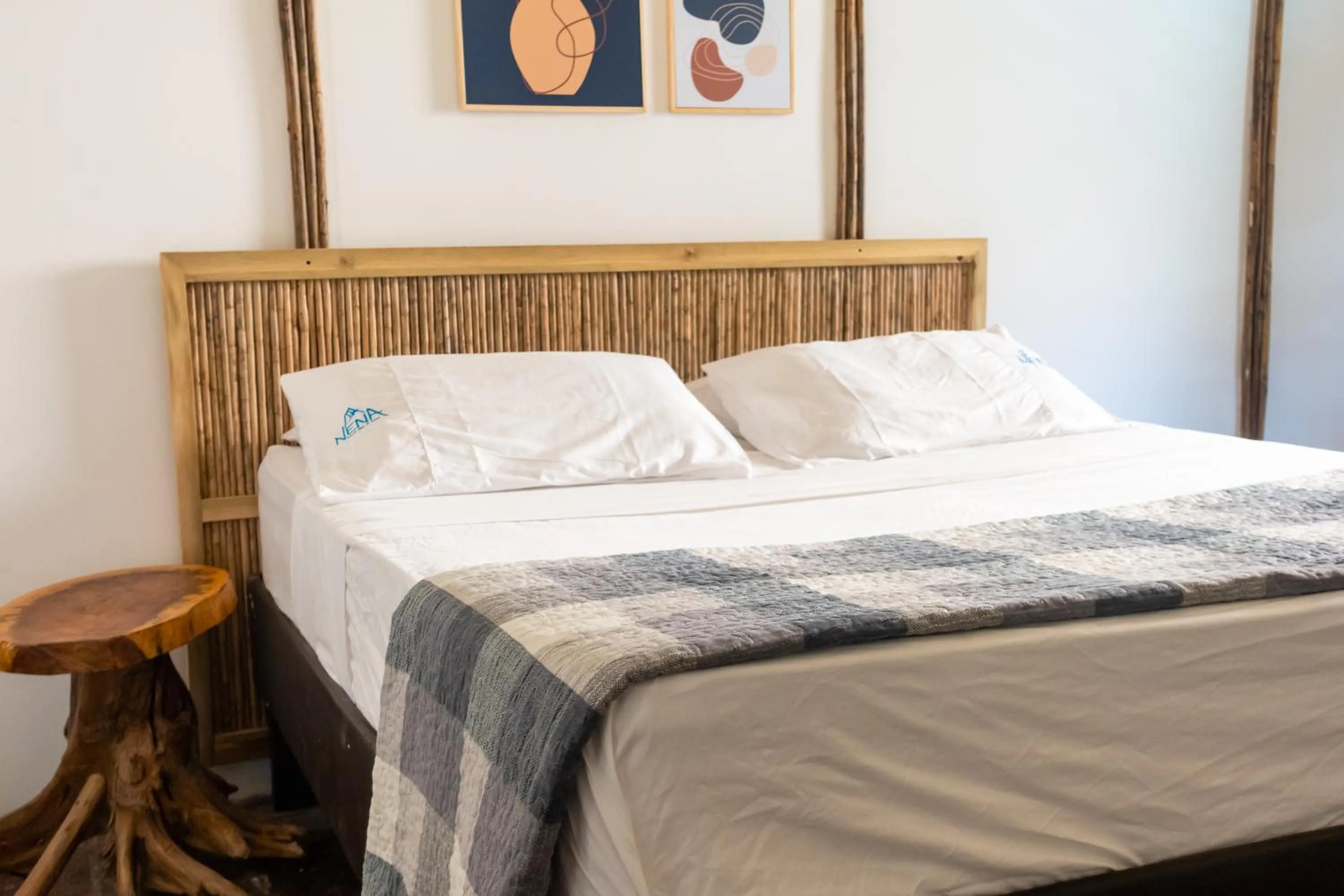 Bed in NENA BEACH CLUB & HOTEL