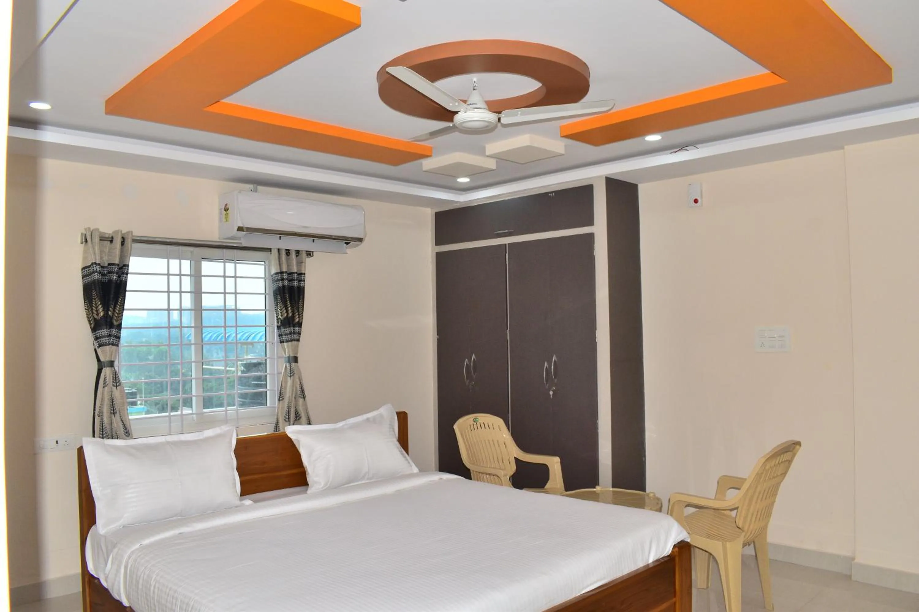 Bedroom, Bed in Rushi Sree Grand
