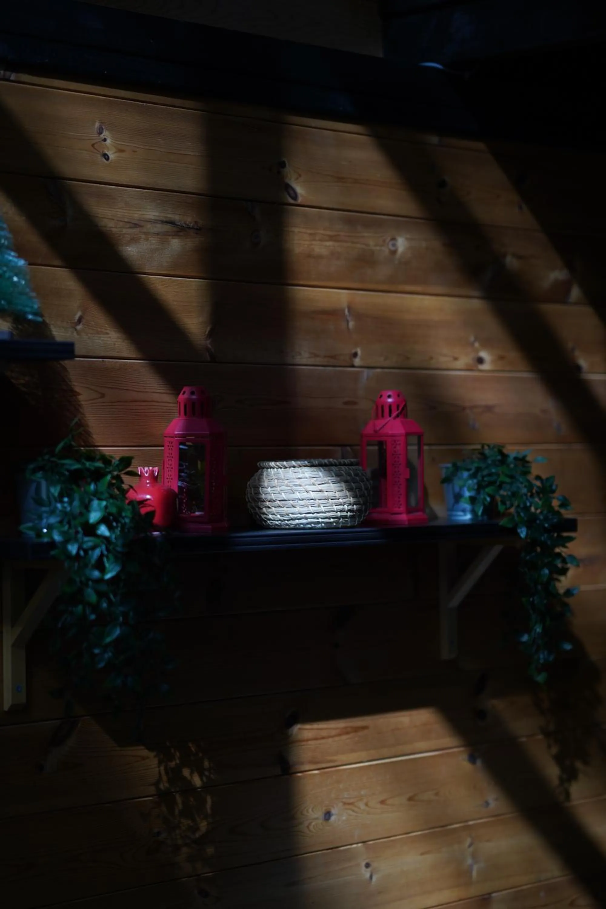 Living room in Pentalow Cabin
