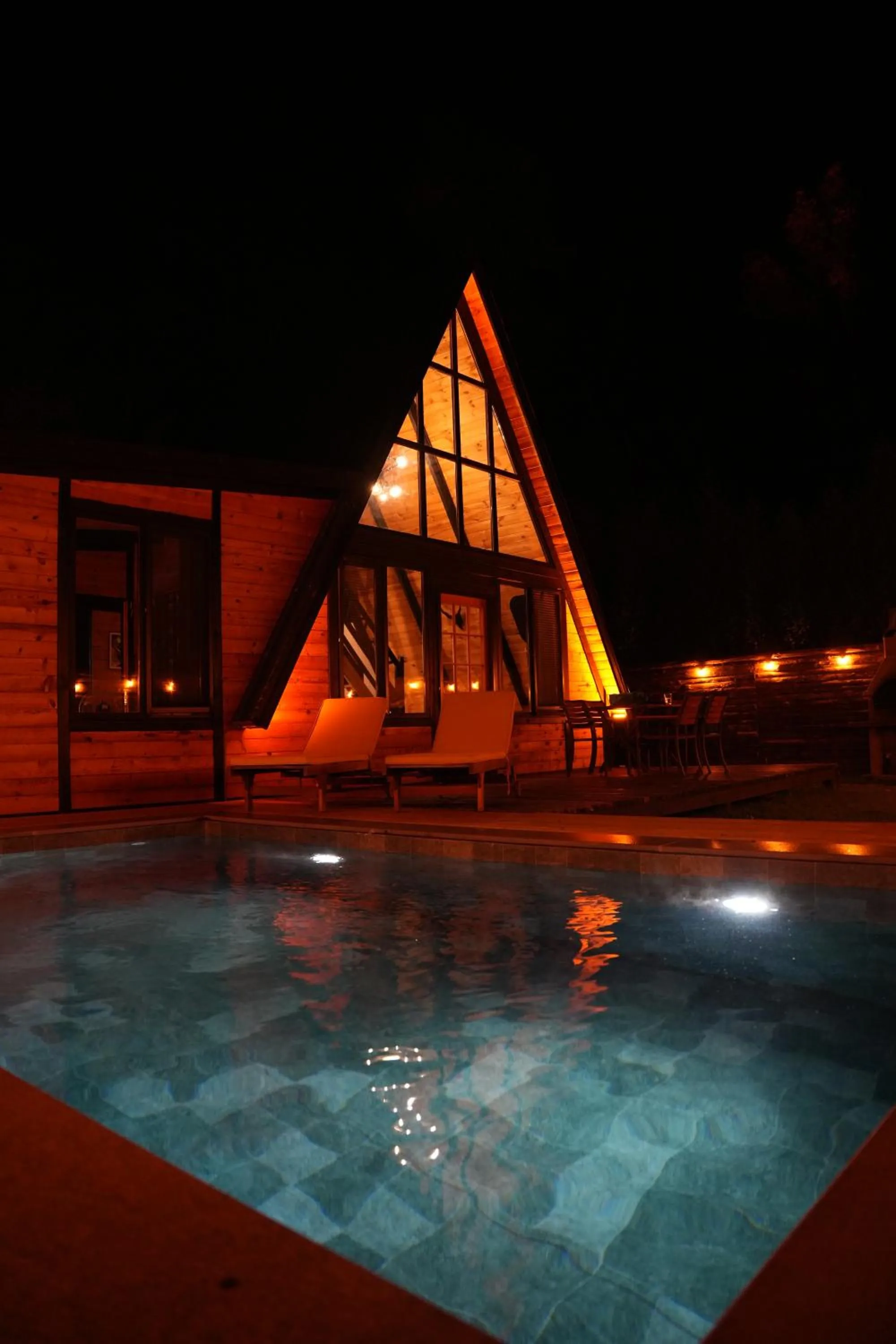 Night in Pentalow Cabin