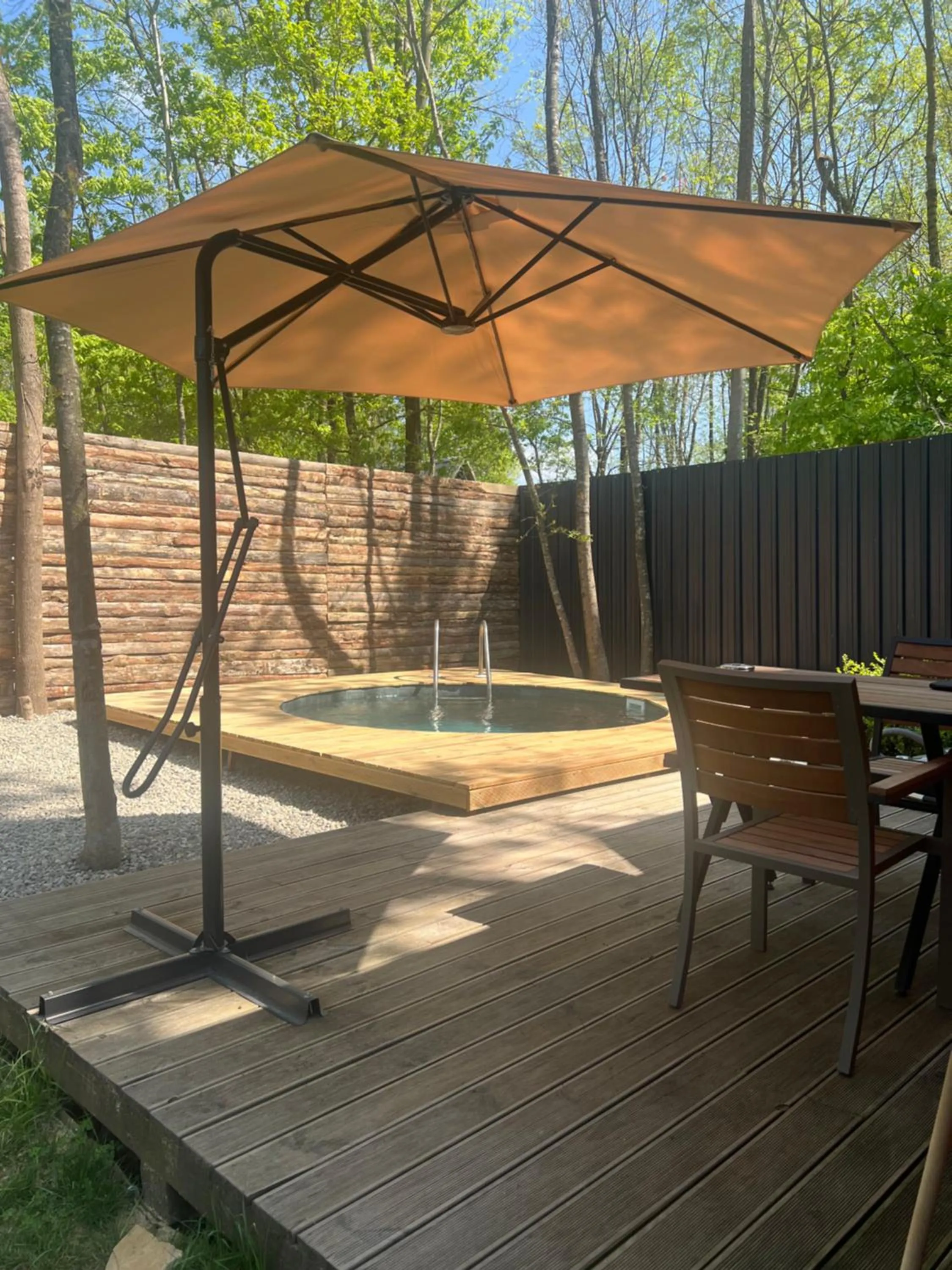 Patio in Pentalow Cabin