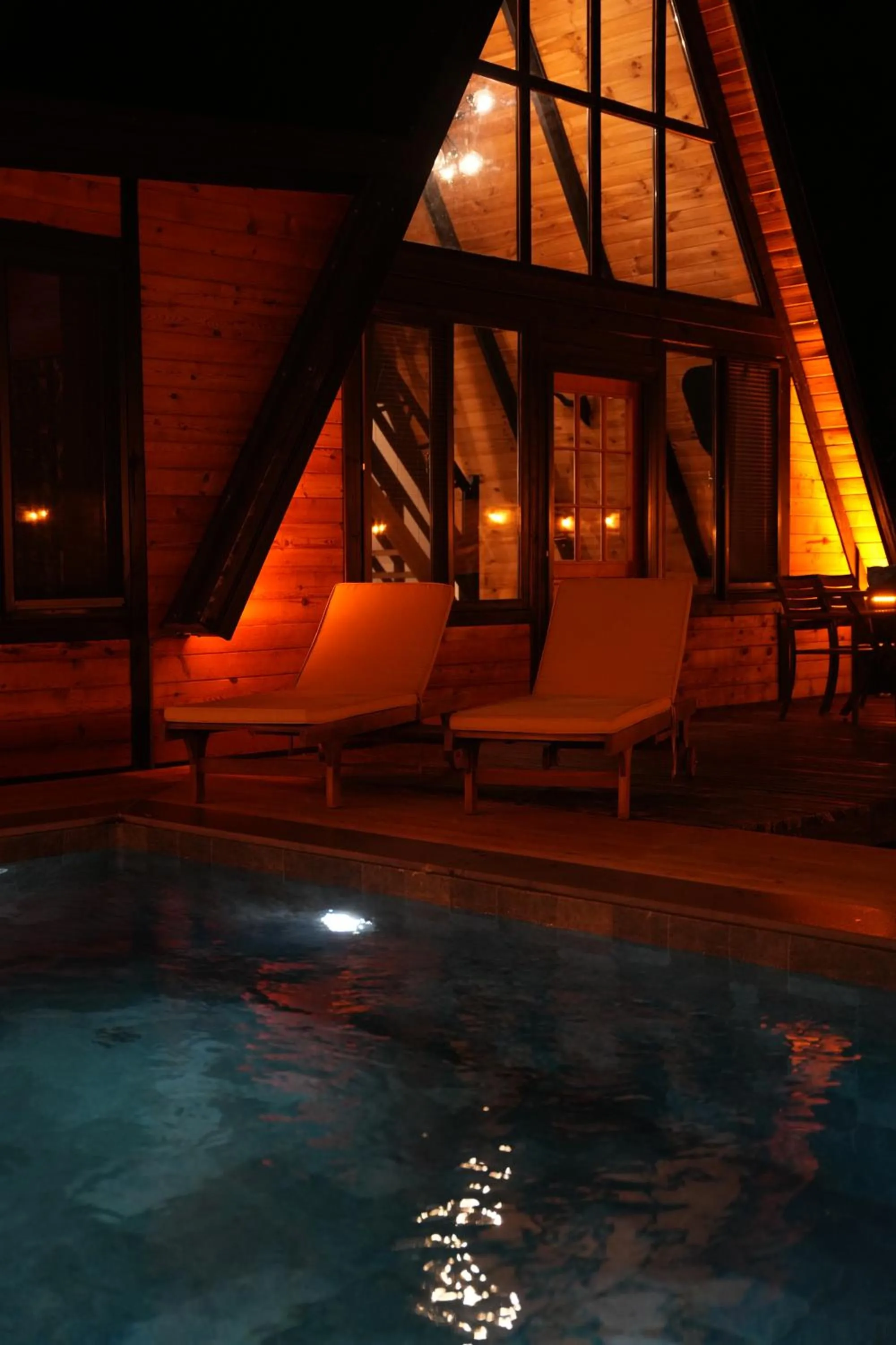 Night in Pentalow Cabin