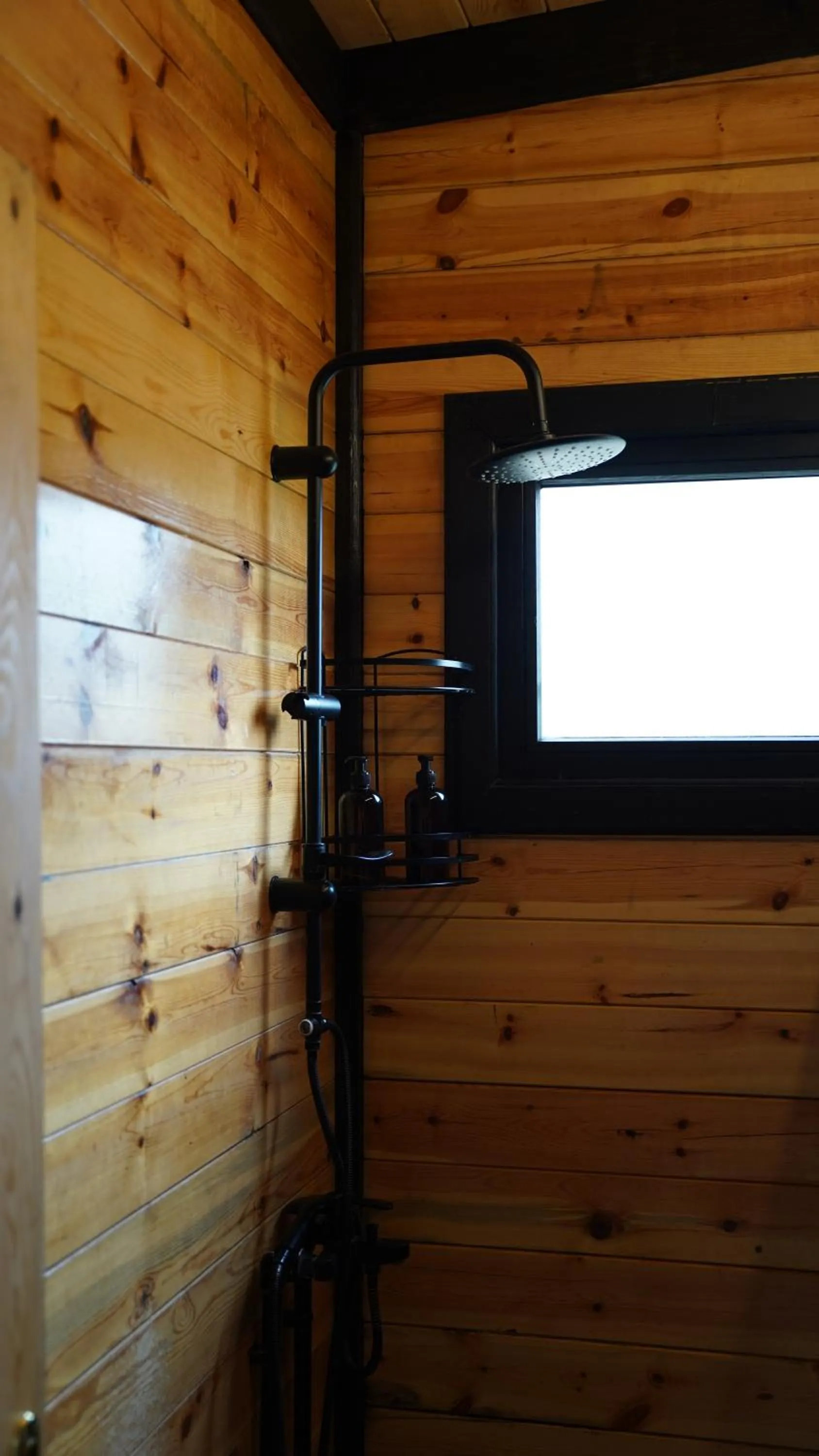 Shower in Pentalow Cabin