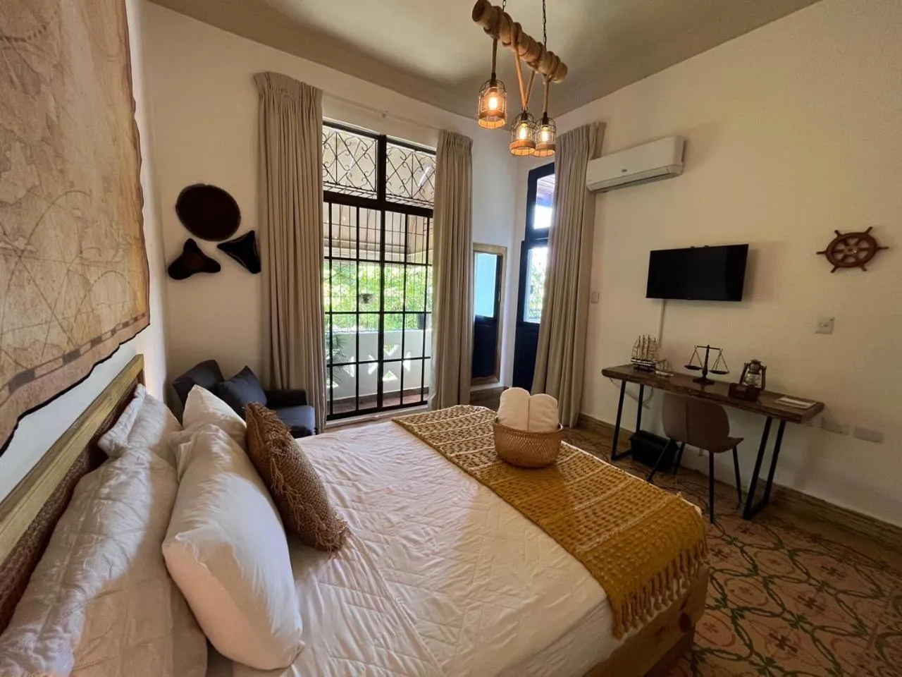 Bed in Studio 27 Colonial, Centro Histórico