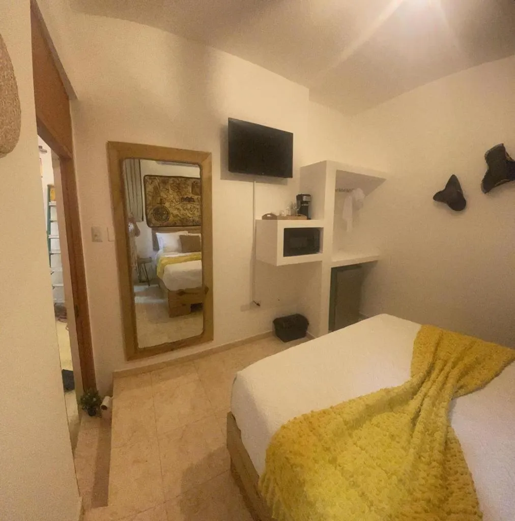 Bed in Studio 27 Colonial, Centro Histórico