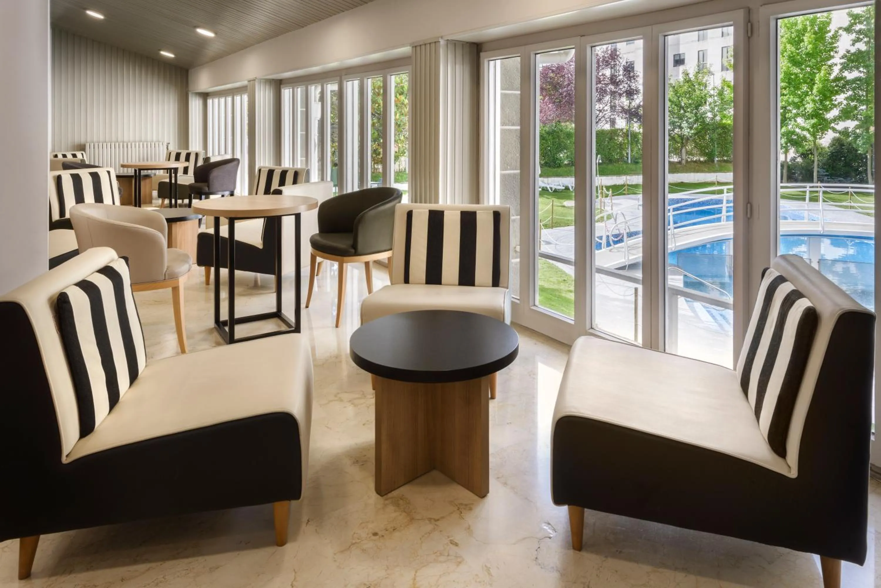 Living room in Gran Hotel de Jaca
