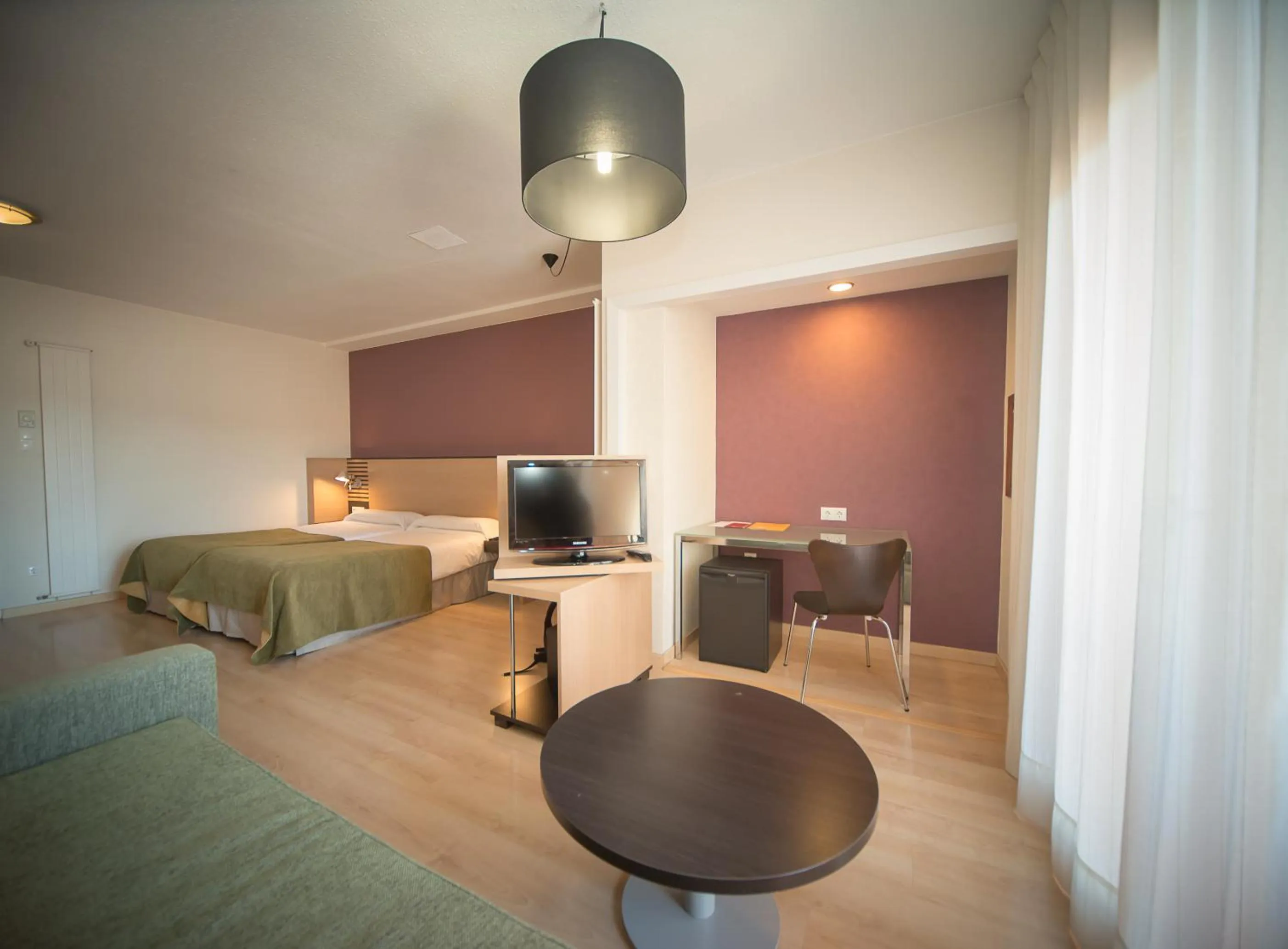 Photo of the whole room, Bed in Oroel Hotel & SPA