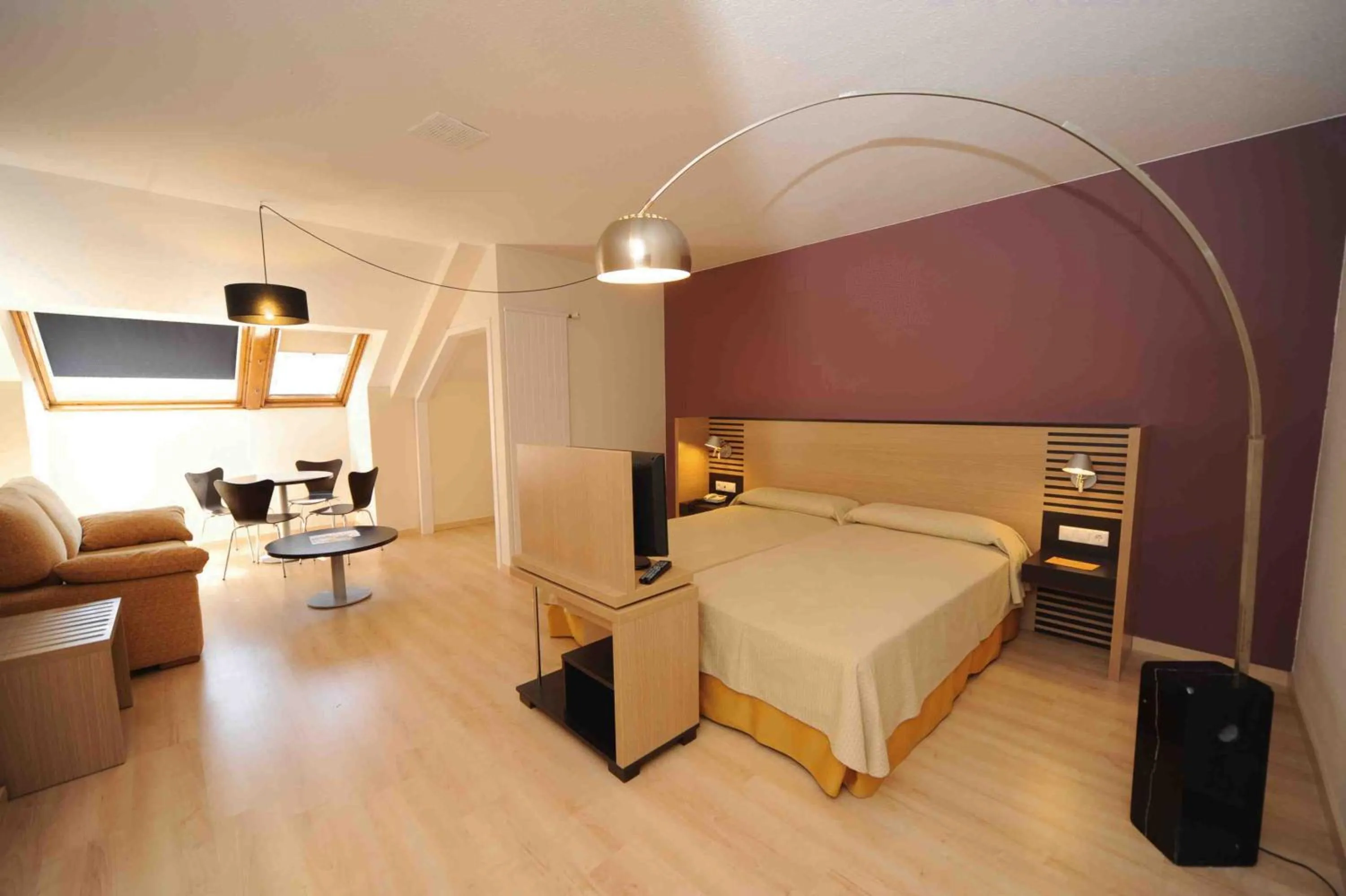 Photo of the whole room, Bed in Oroel Hotel & SPA