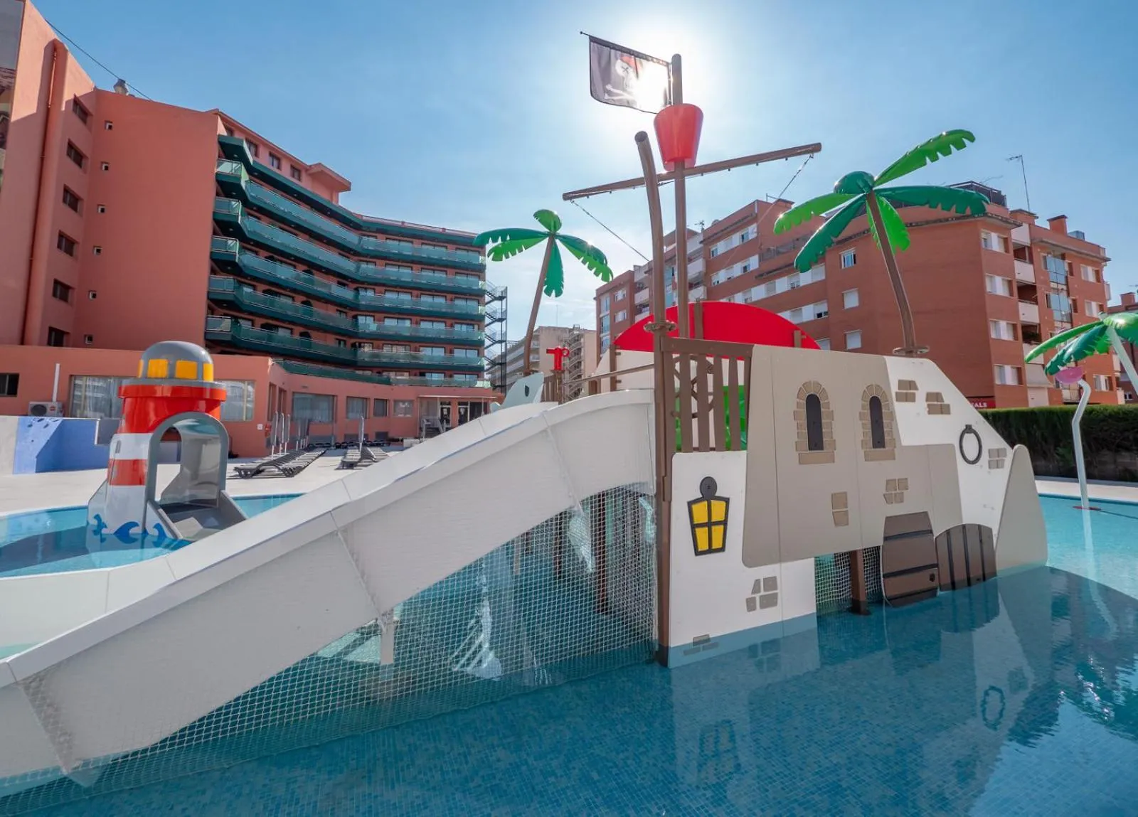 Swimming pool in Fenals Garden