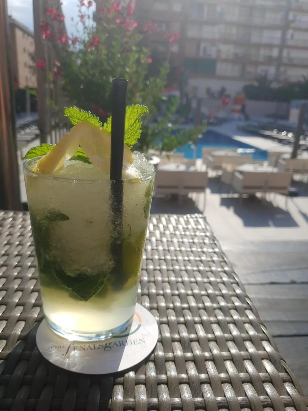 Patio in Fenals Garden