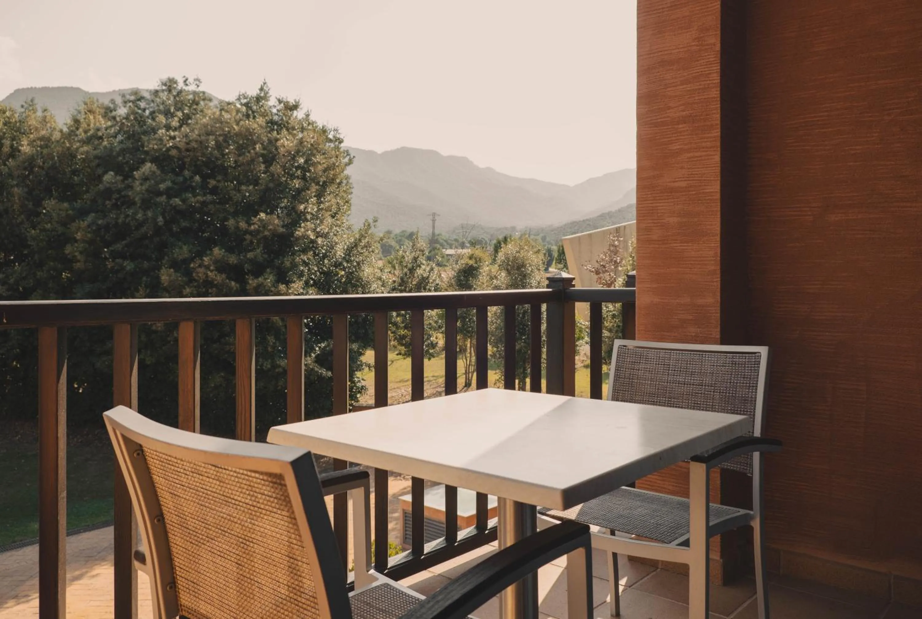 Patio in Hotel Vall de Bas