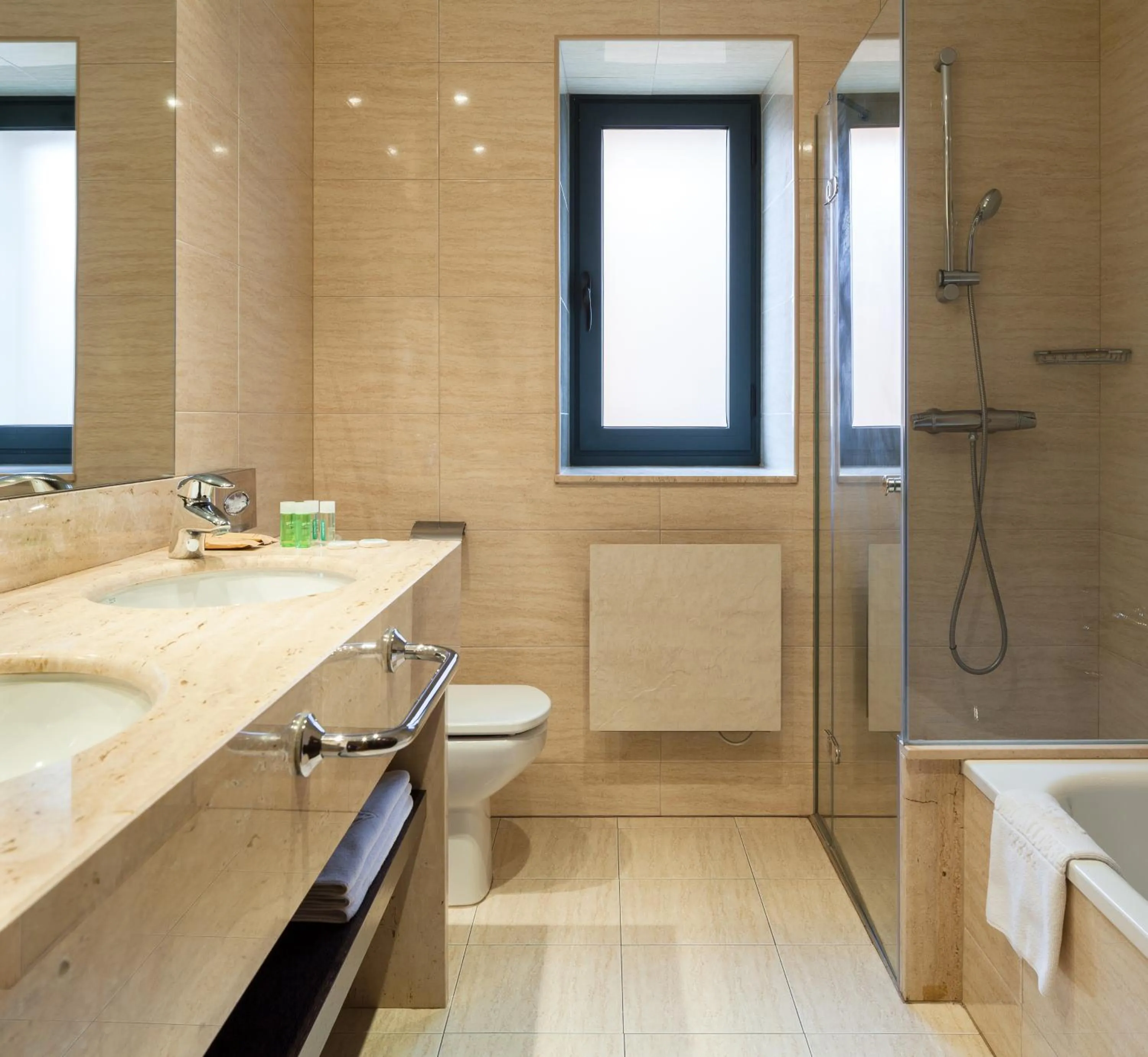 Shower in Hotel Vall de Bas