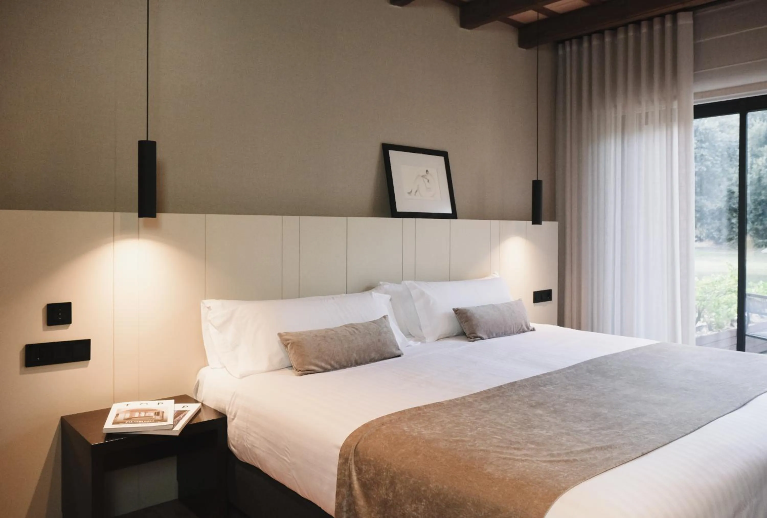 Bed in Hotel Vall de Bas