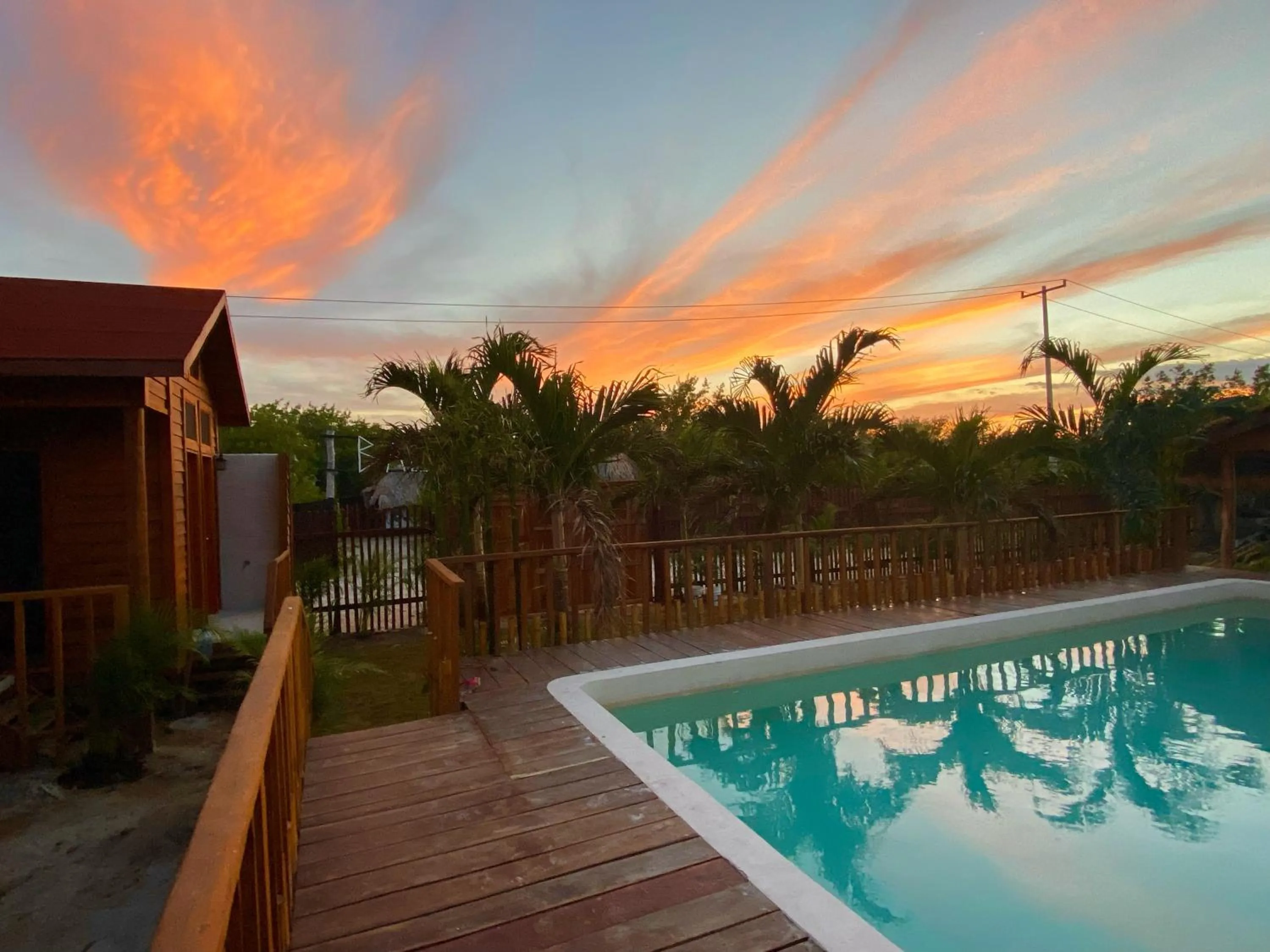 Swimming pool in Anicca Aldea