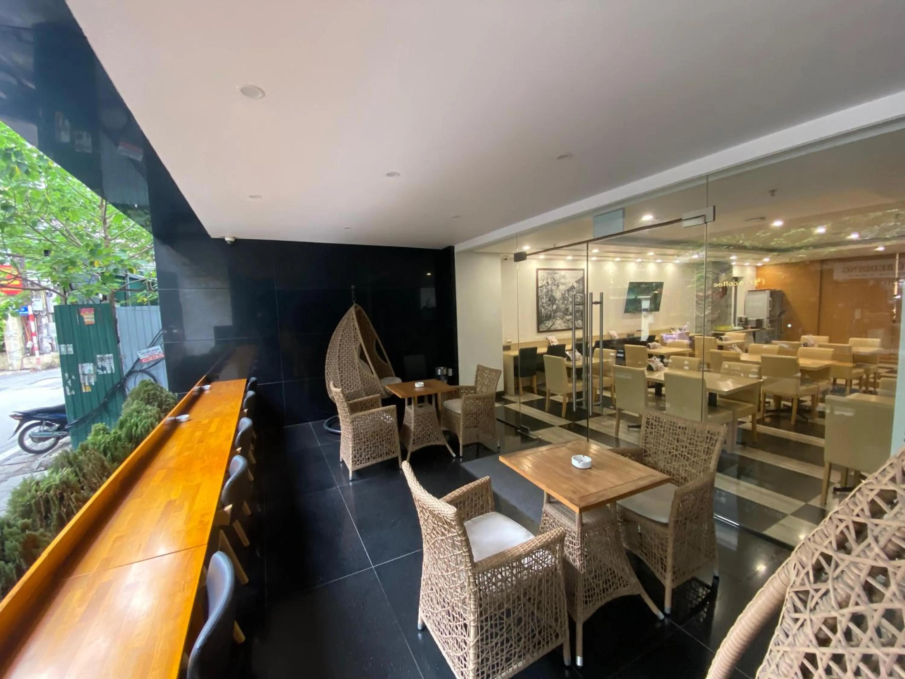 Balcony/Terrace in Hotel Yah Hanoi & Spa