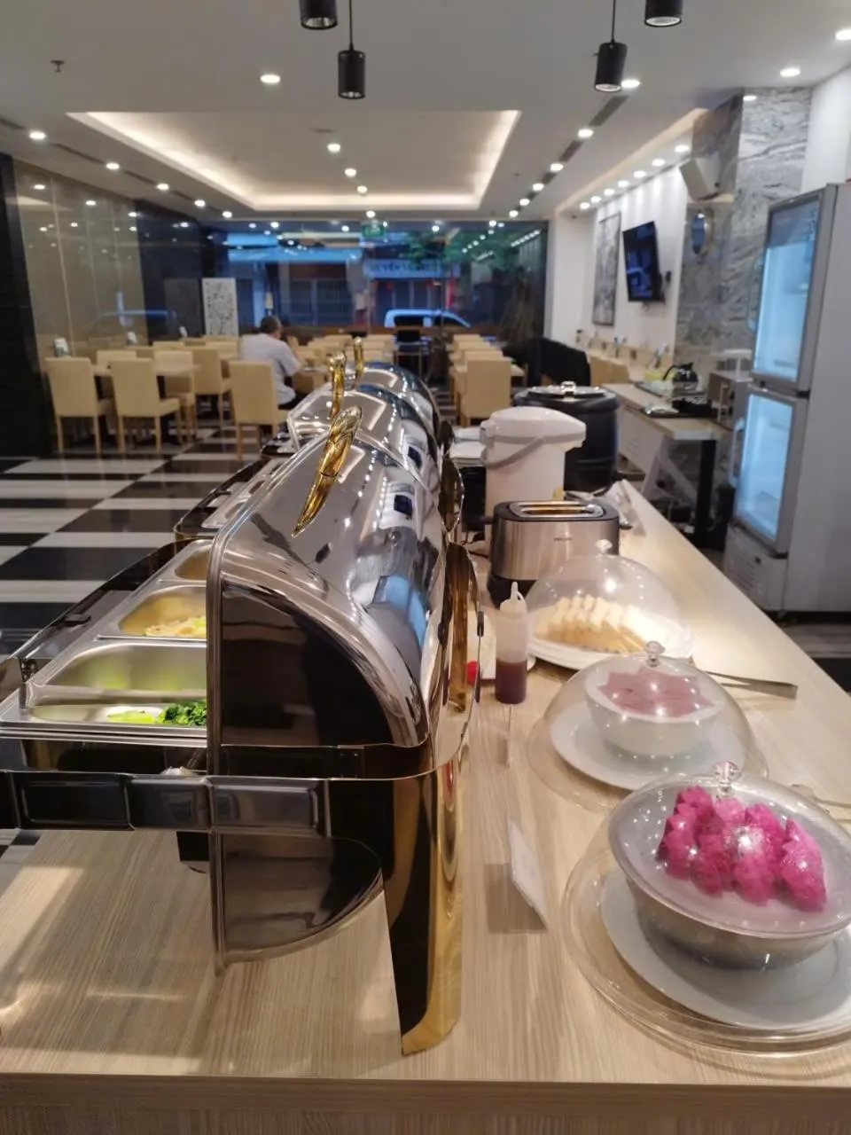 Buffet breakfast in Hotel Yah Hanoi & Spa