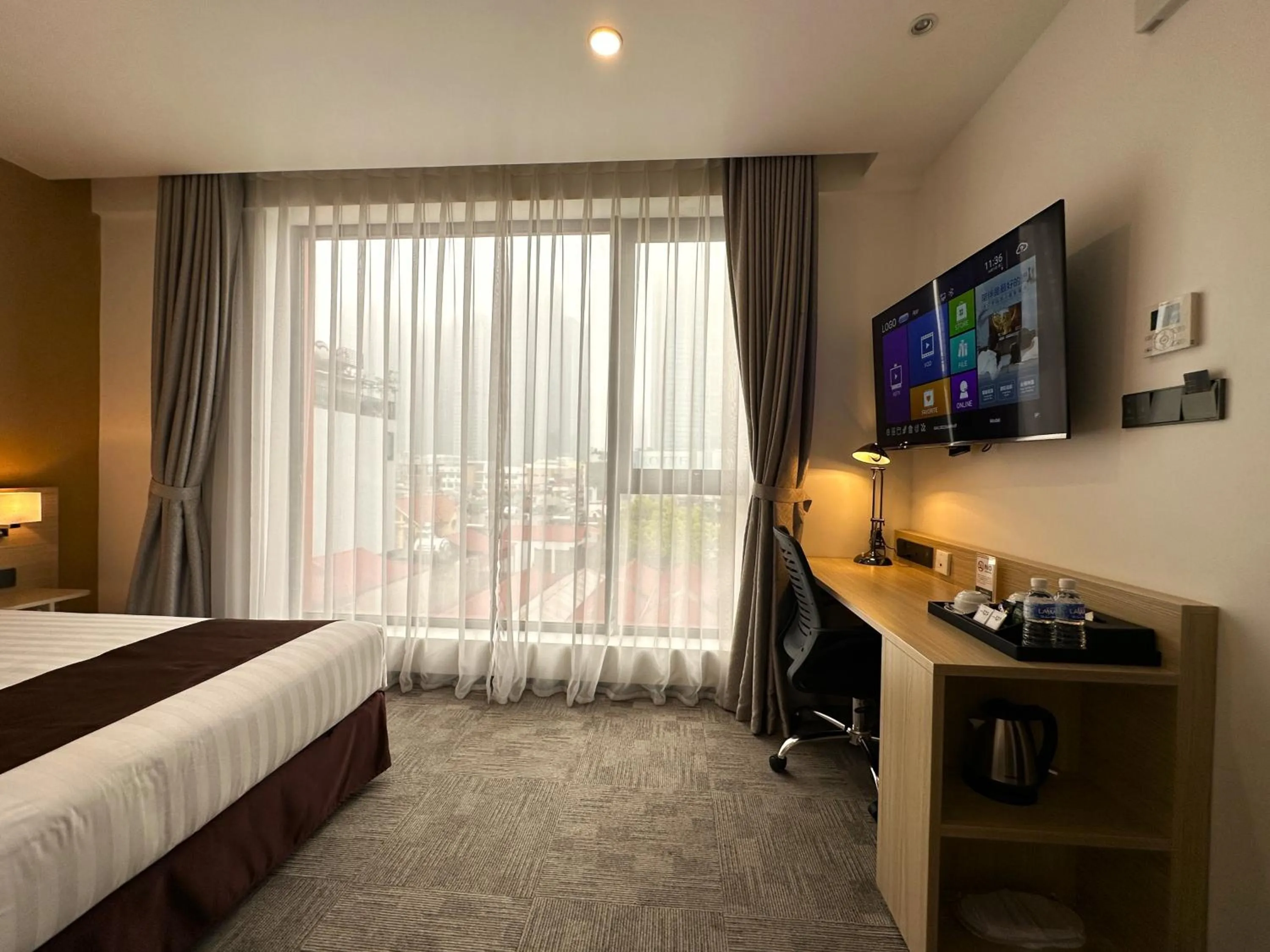 Photo of the whole room, Bed in Hotel Yah Hanoi & Spa