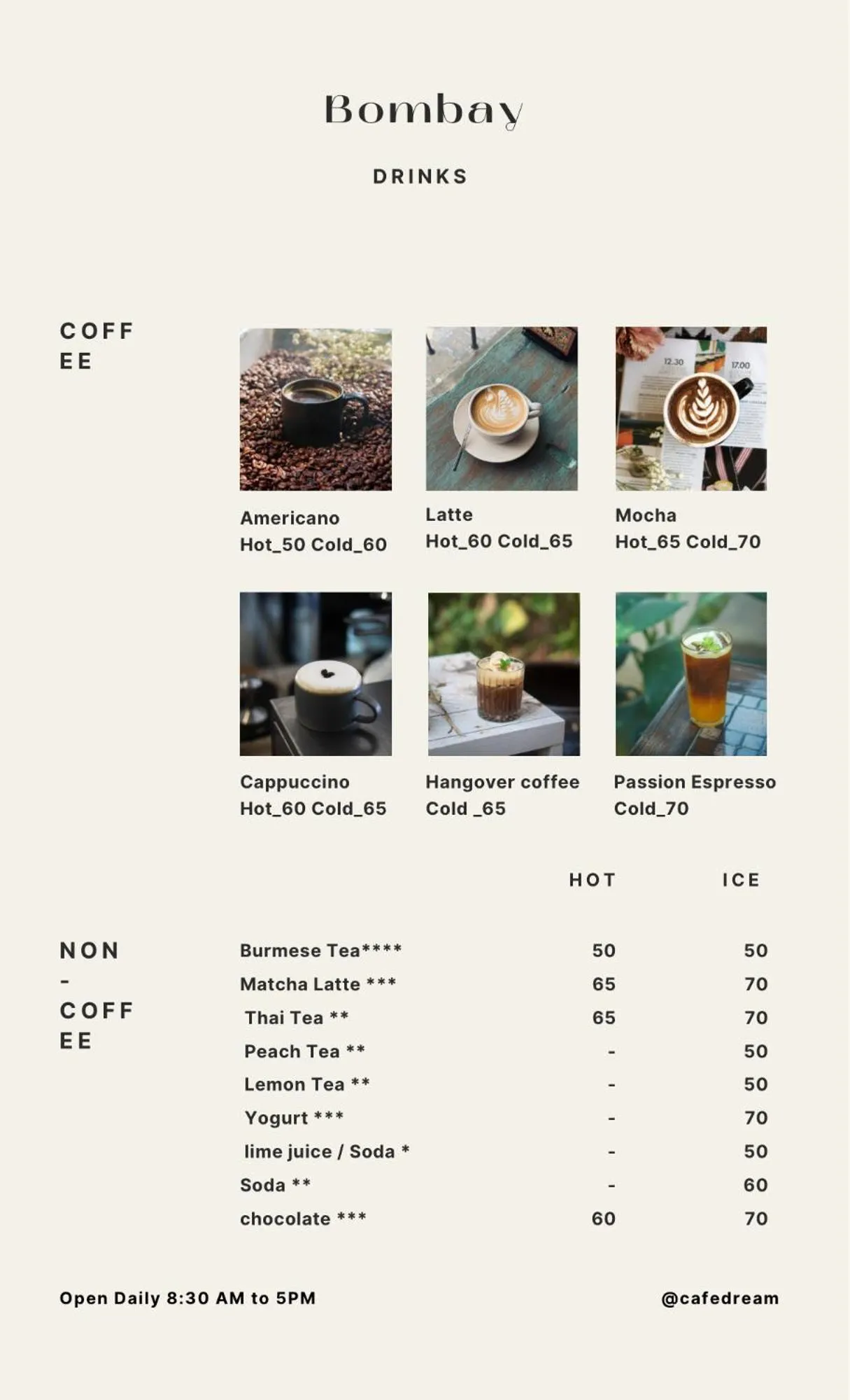 Restaurant/places to eat in TarTar & Nay Hostel